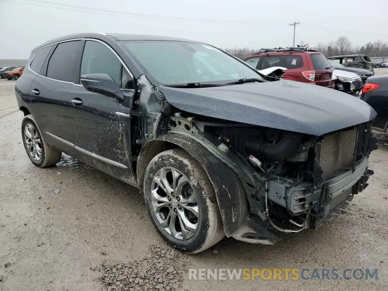 4 Фотография поврежденного автомобиля 5GAEVCKW4MJ150057 BUICK ENCLAVE 2021