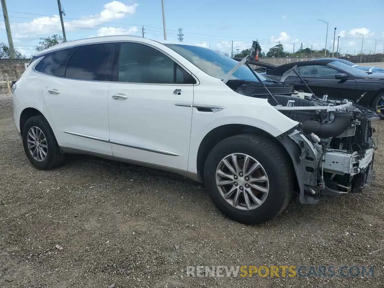 4 Photograph of a damaged car 5GAERBKW1NJ181248 BUICK ENCLAVE 2022