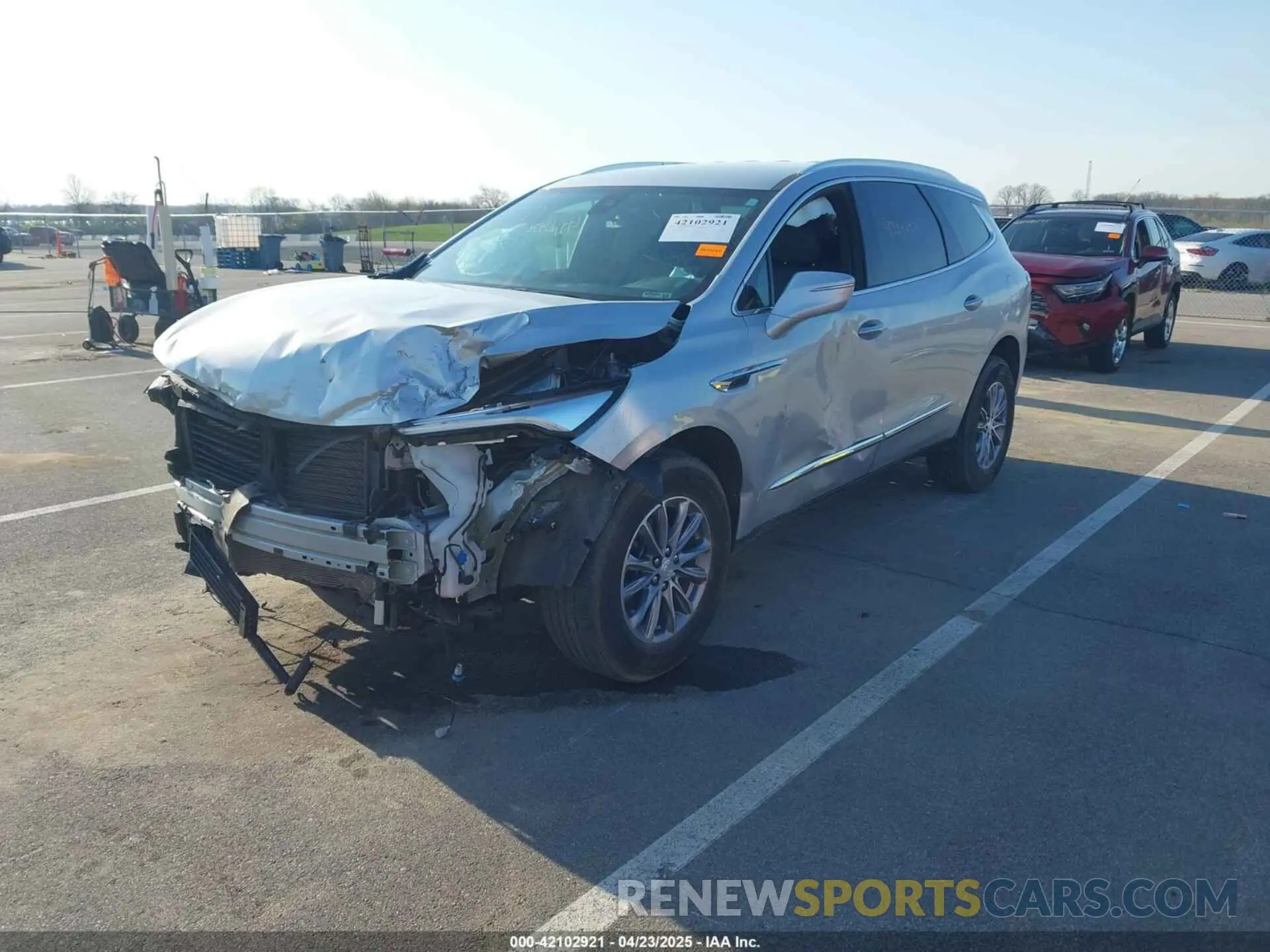 2 Photograph of a damaged car 5GAERBKW4NJ151970 BUICK ENCLAVE 2022