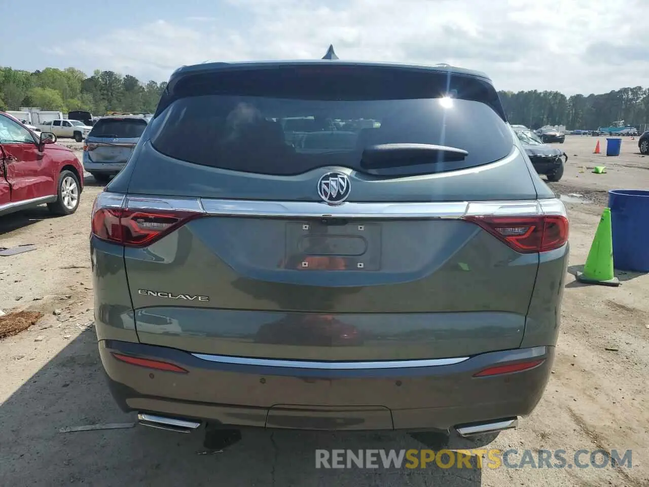 6 Photograph of a damaged car 5GAERCKW3NJ136897 BUICK ENCLAVE 2022