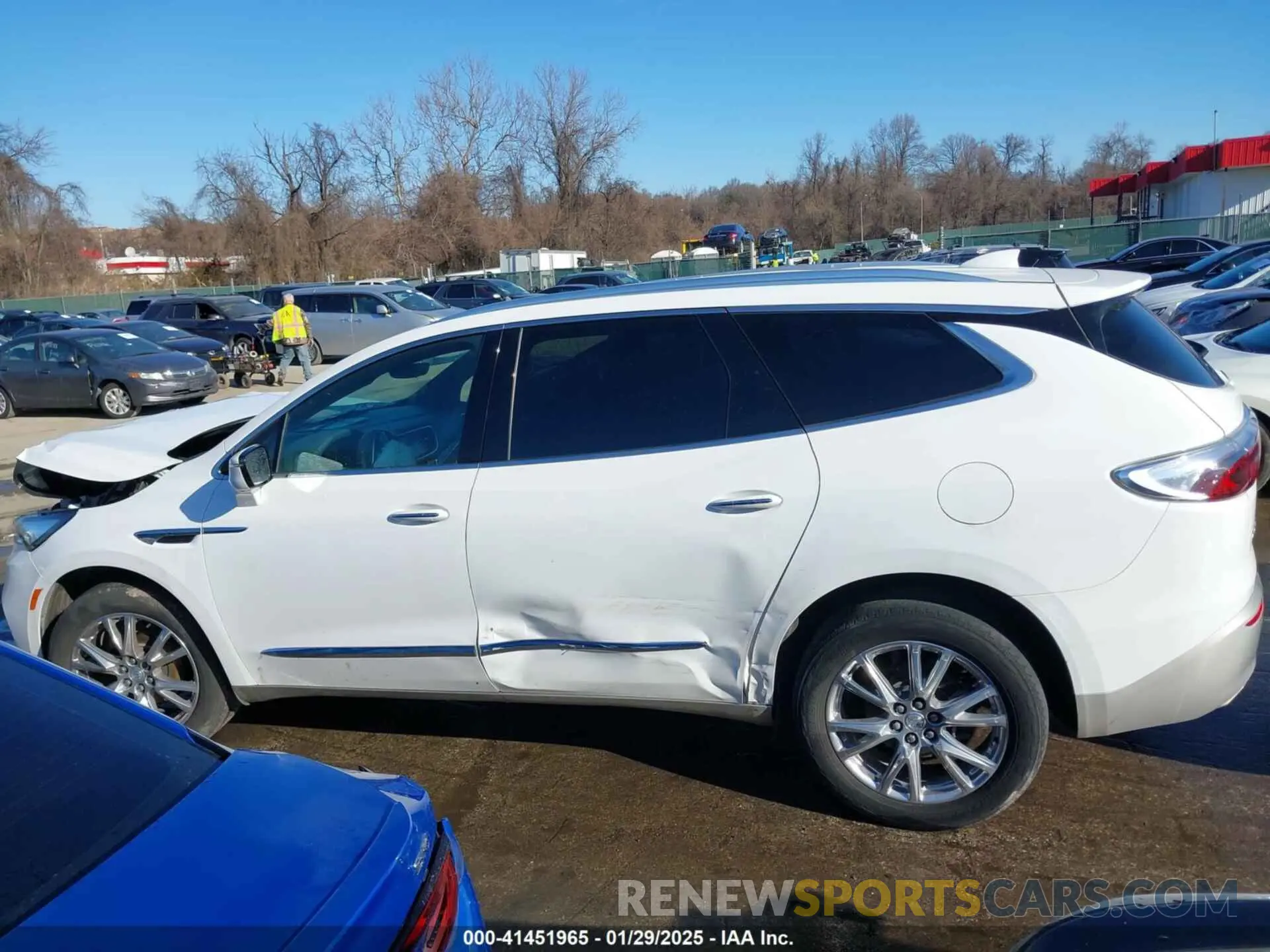 14 Фотография поврежденного автомобиля 5GAERCKW7NJ126549 BUICK ENCLAVE 2022
