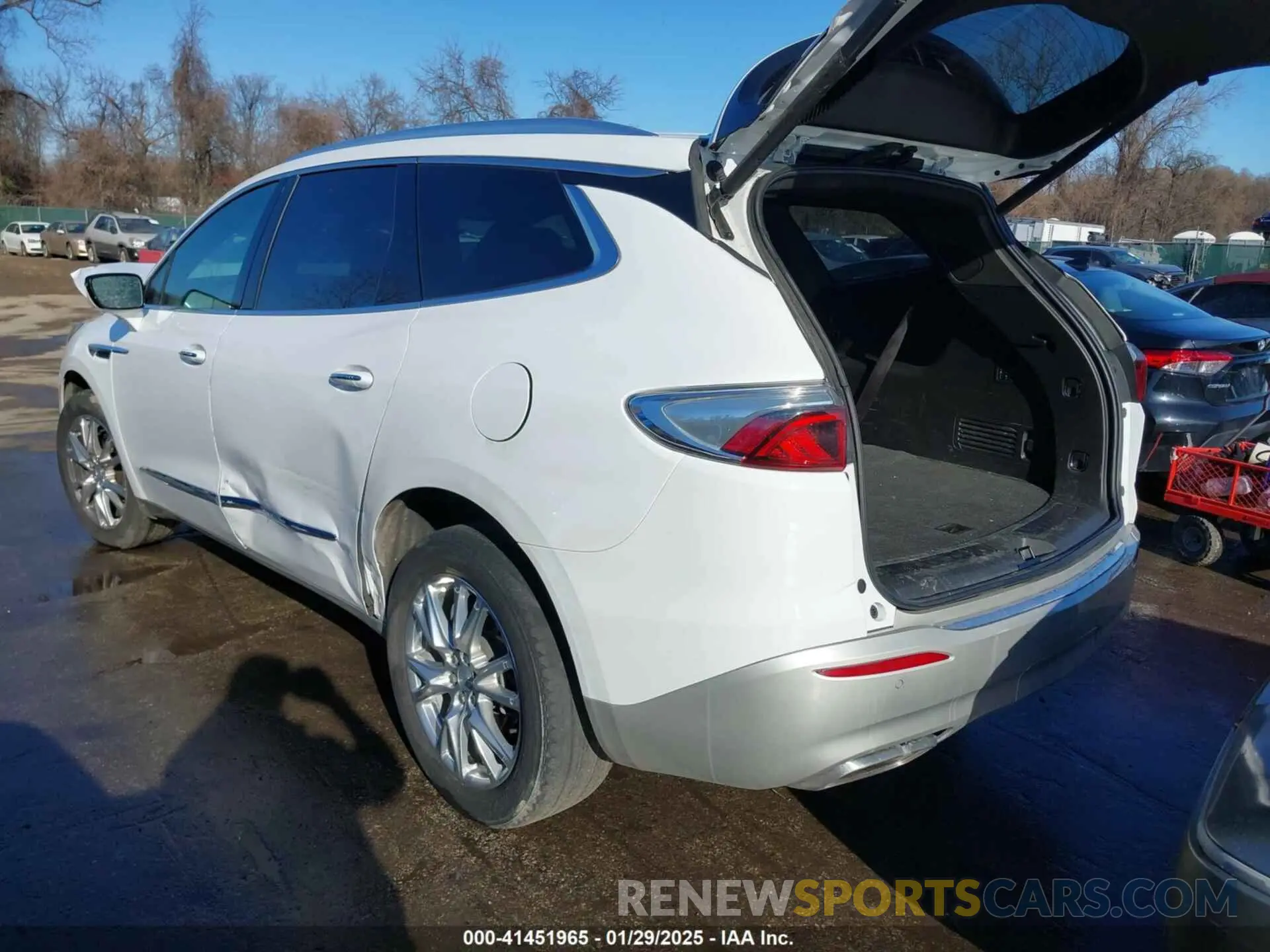 3 Фотография поврежденного автомобиля 5GAERCKW7NJ126549 BUICK ENCLAVE 2022