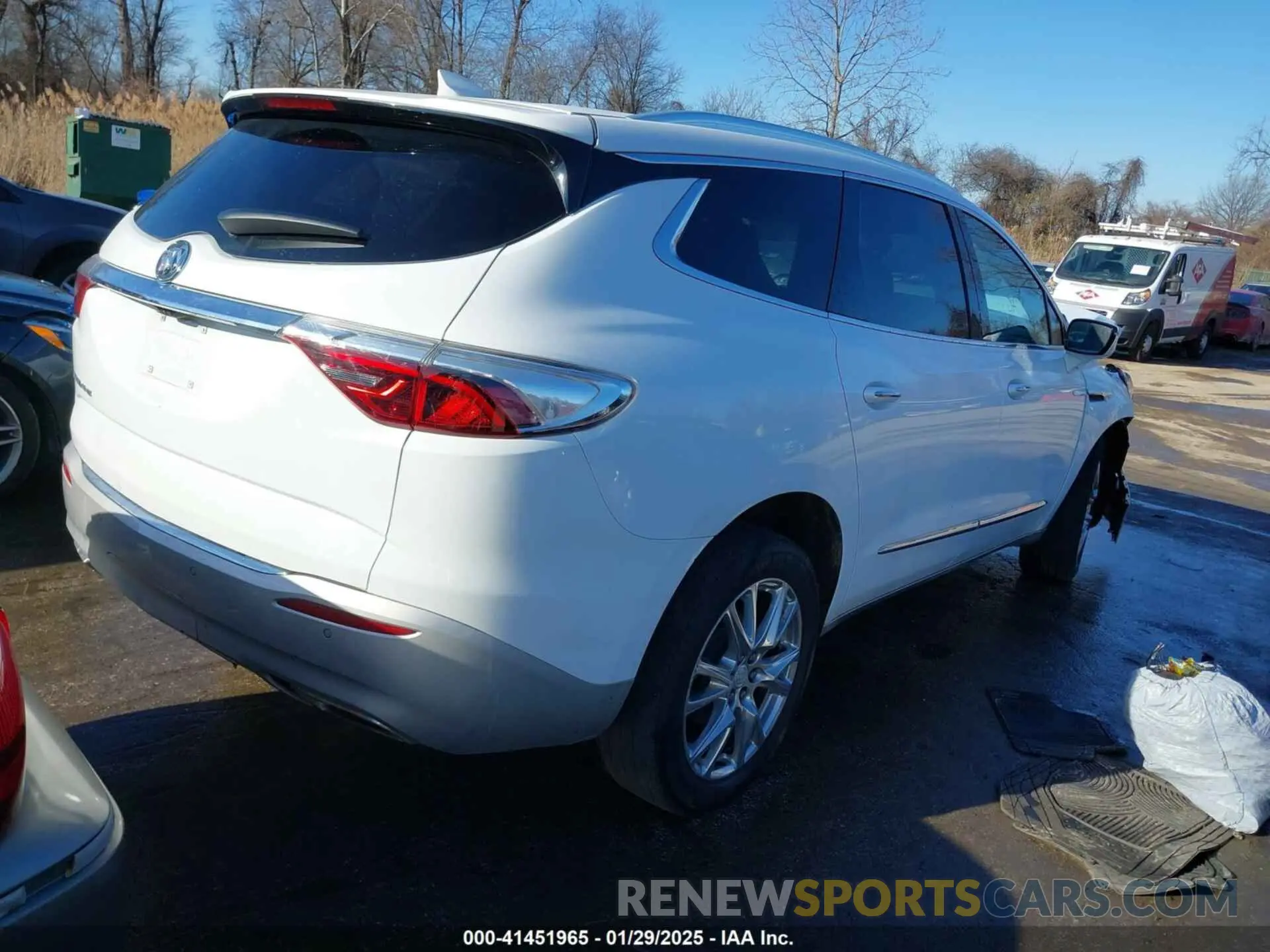 4 Фотография поврежденного автомобиля 5GAERCKW7NJ126549 BUICK ENCLAVE 2022