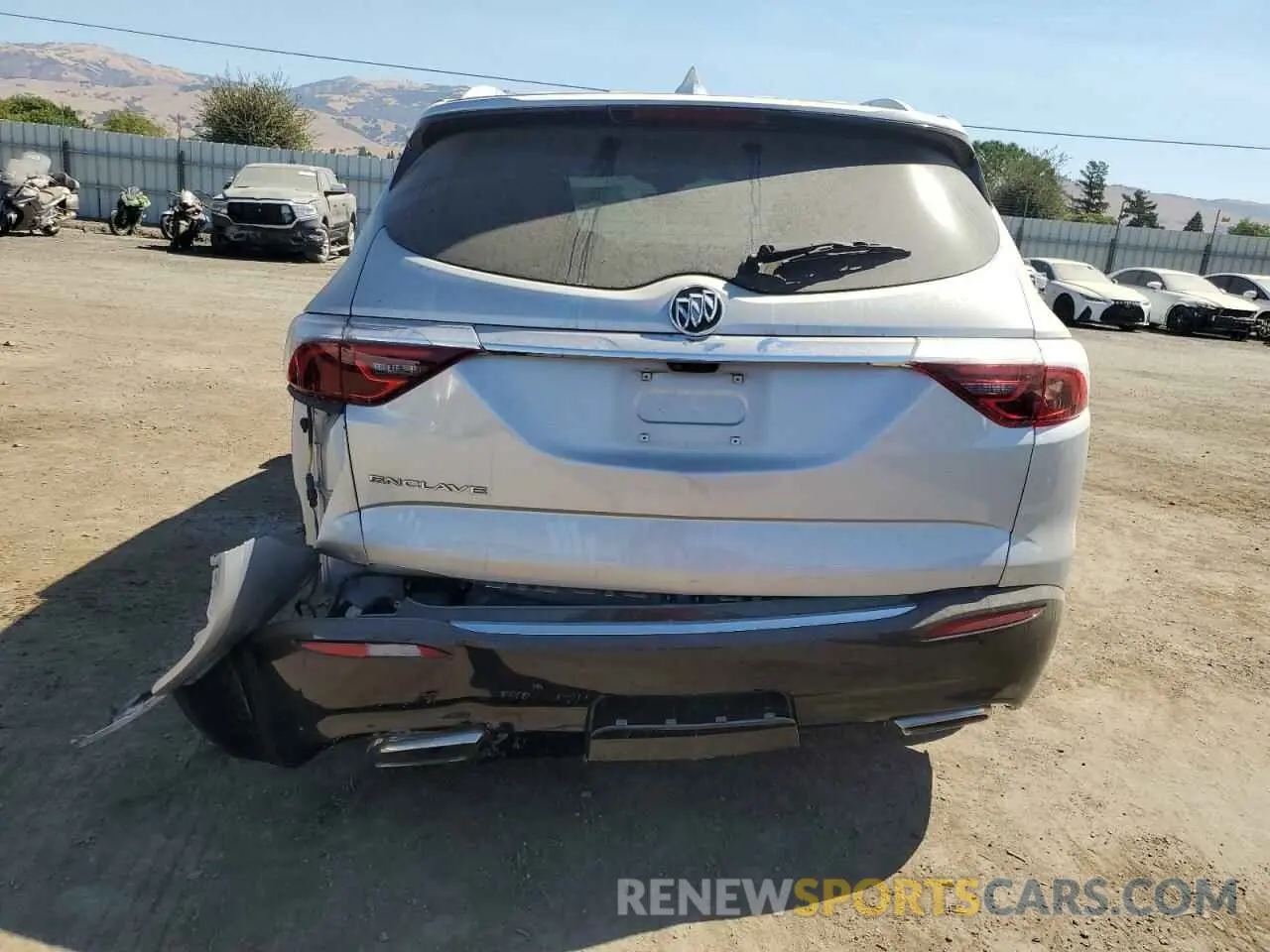 6 Фотография поврежденного автомобиля 5GAERCKW7NJ130309 BUICK ENCLAVE 2022