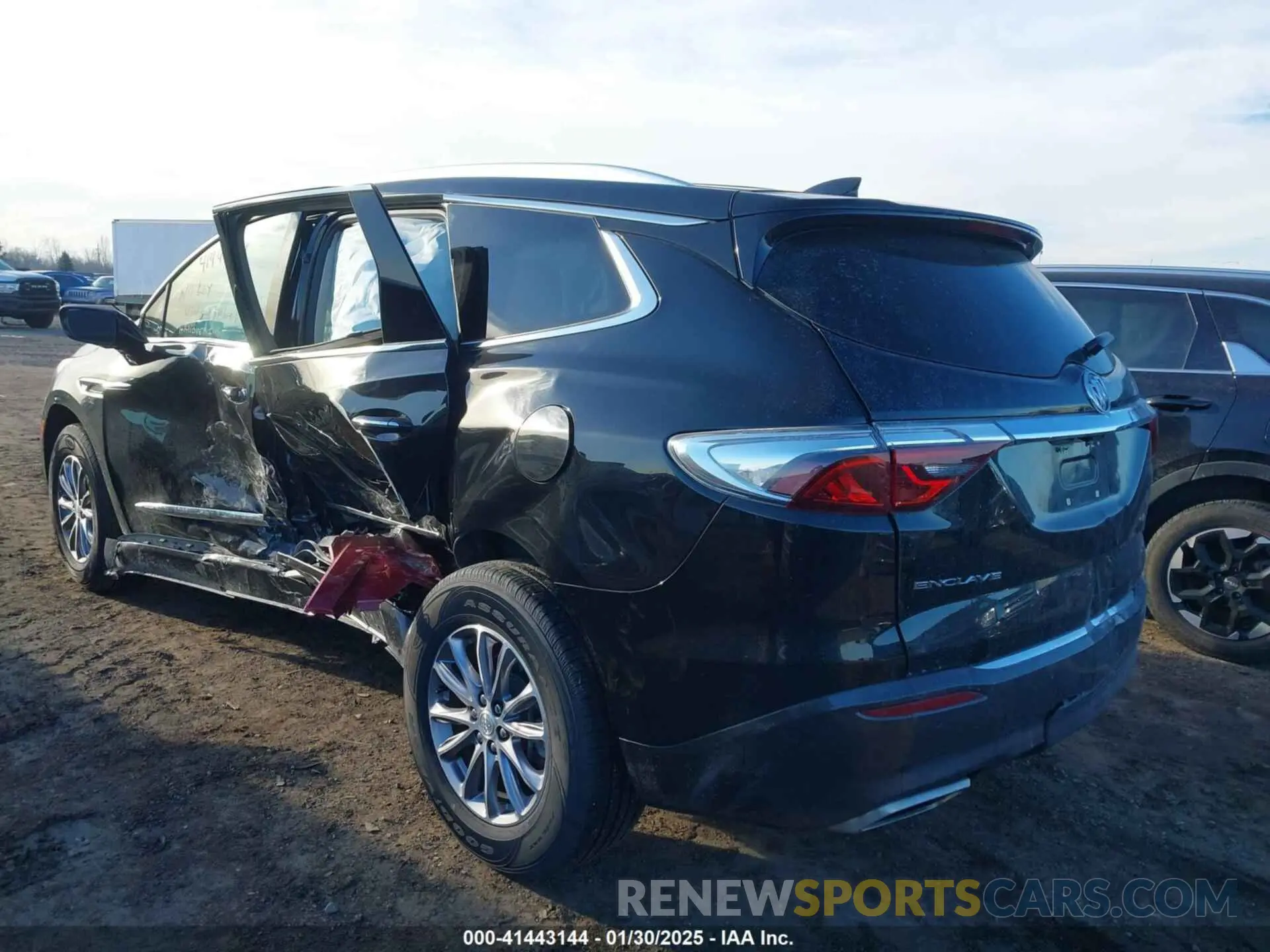 3 Фотография поврежденного автомобиля 5GAERCKW7NJ170647 BUICK ENCLAVE 2022