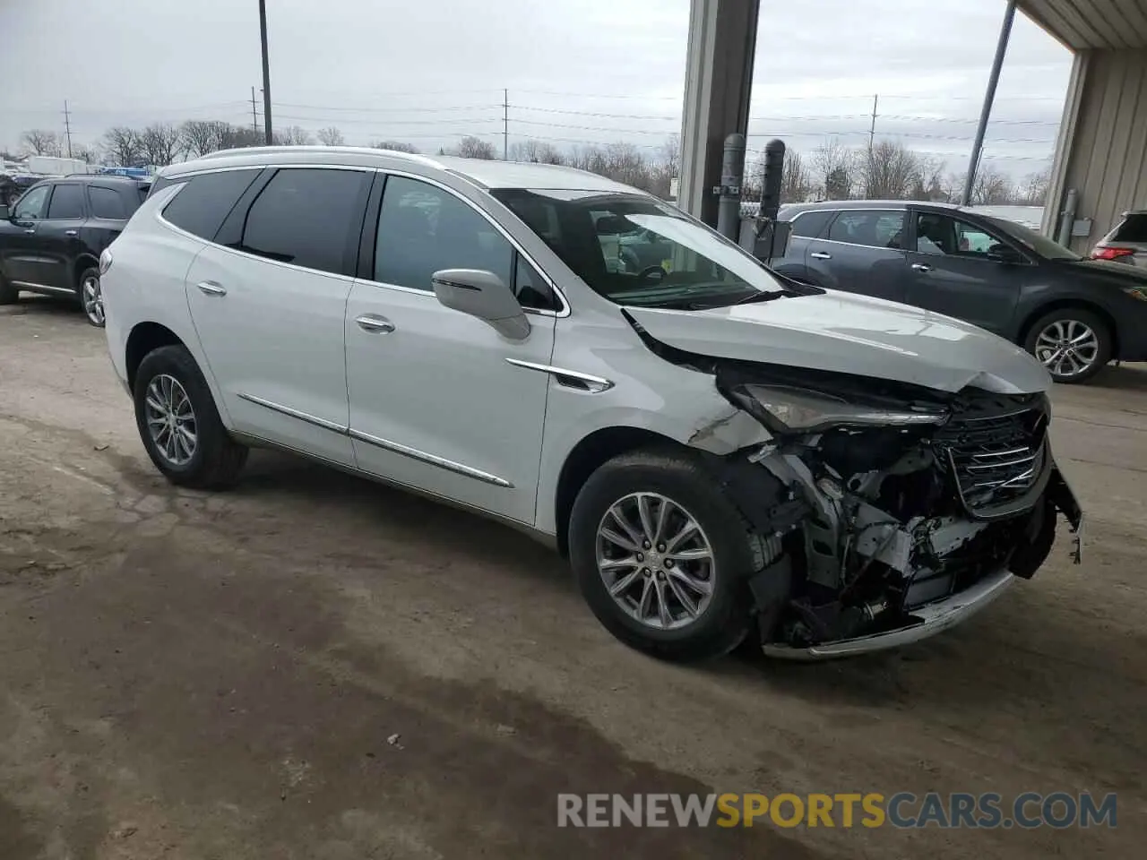 4 Photograph of a damaged car 5GAEVAKW3NJ152985 BUICK ENCLAVE 2022