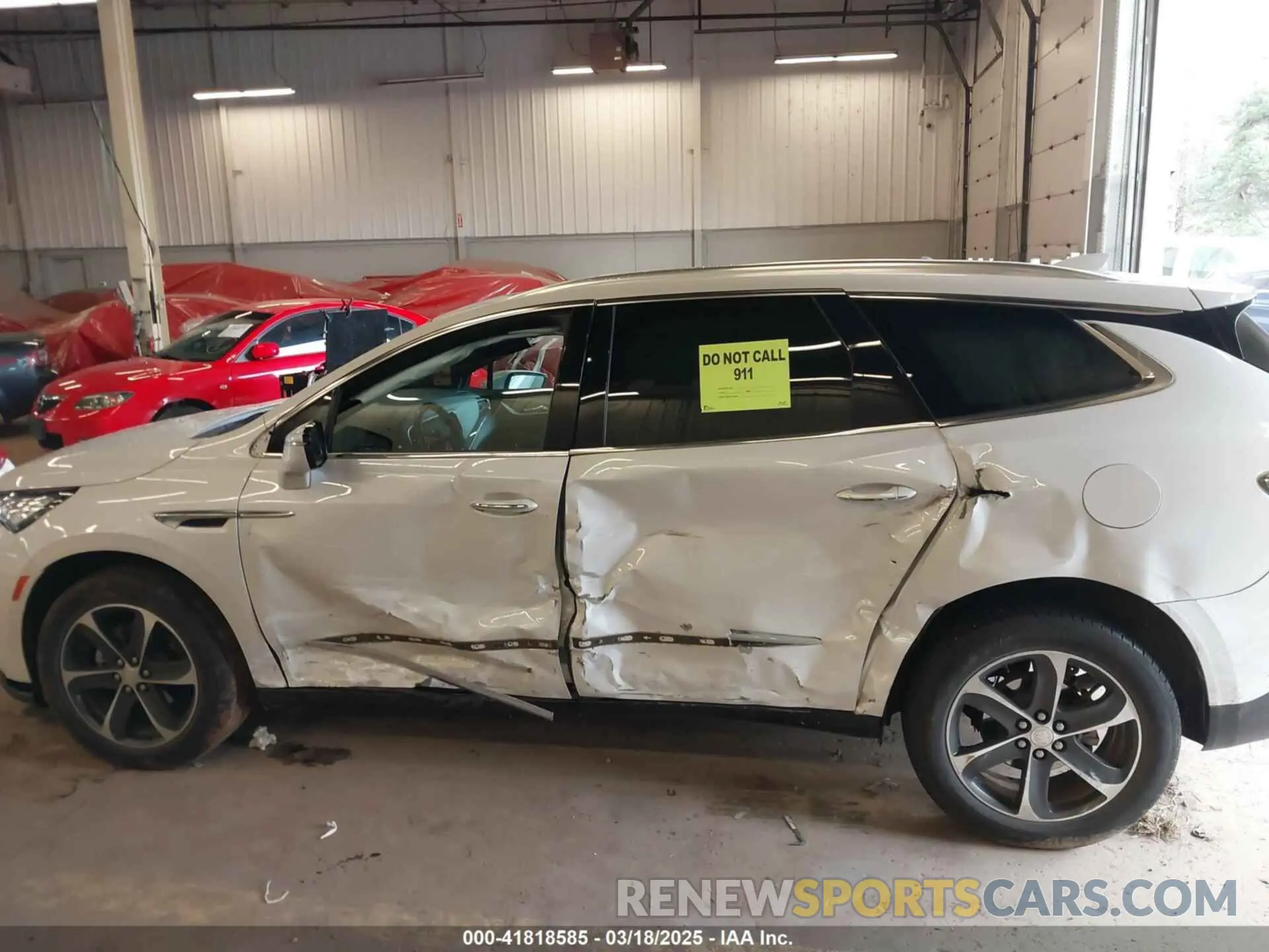 13 Фотография поврежденного автомобиля 5GAEVAKW9NJ181293 BUICK ENCLAVE 2022