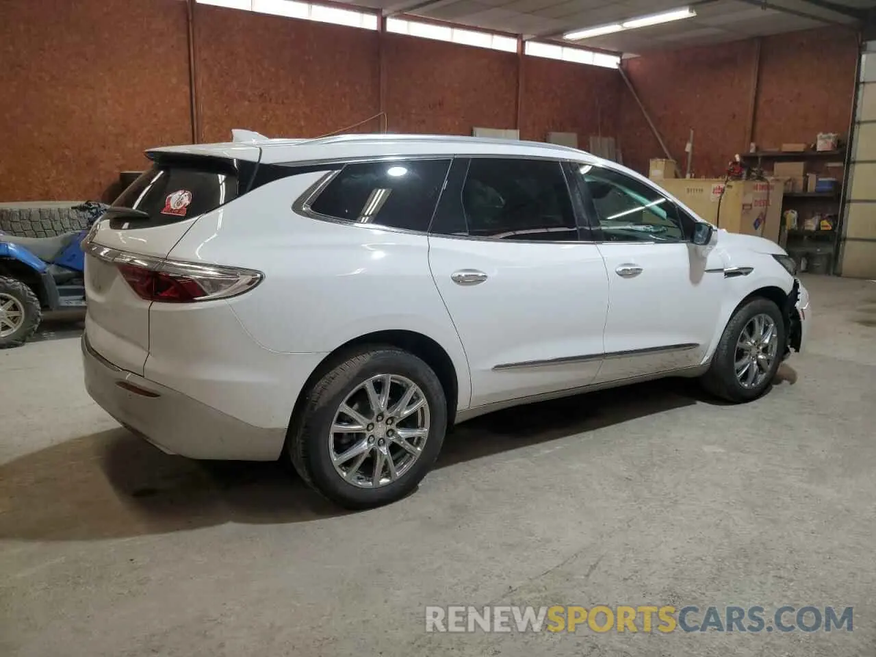 3 Фотография поврежденного автомобиля 5GAEVBKW3NJ180369 BUICK ENCLAVE 2022