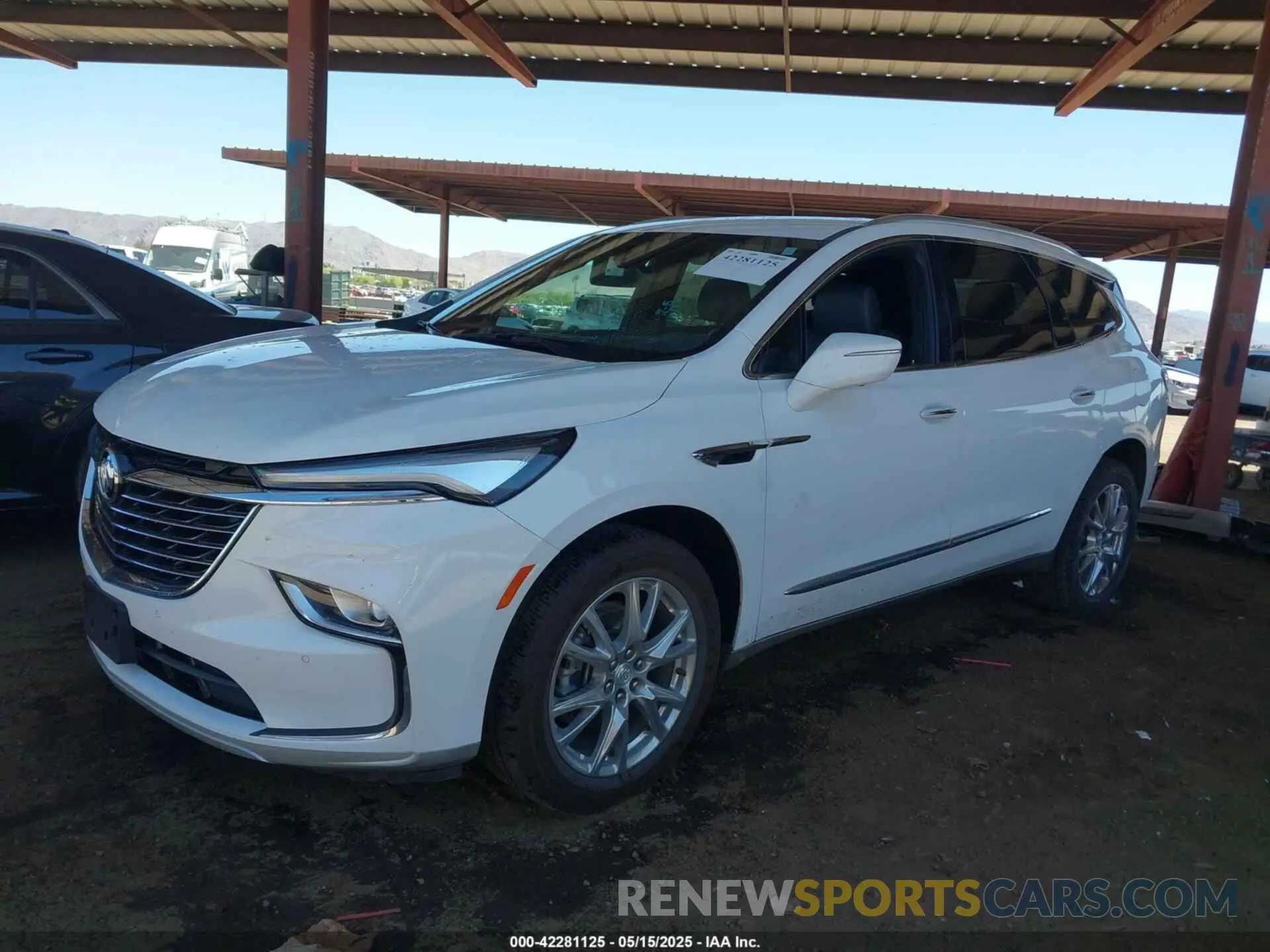2 Фотография поврежденного автомобиля 5GAEVBKW5NJ125423 BUICK ENCLAVE 2022