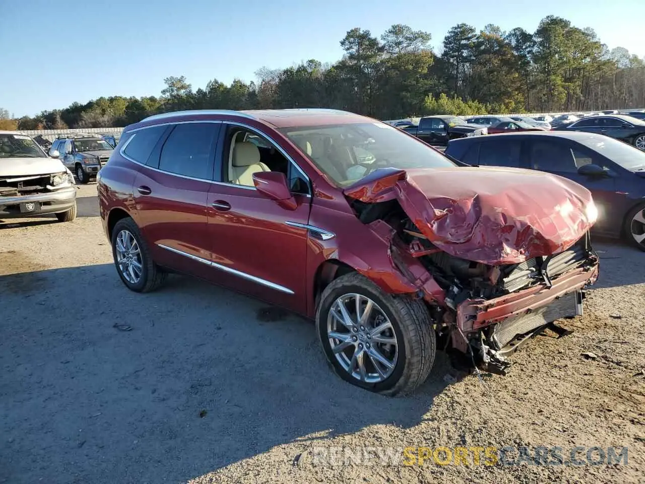 4 Photograph of a damaged car 5GAERBKW2PJ200361 BUICK ENCLAVE 2023