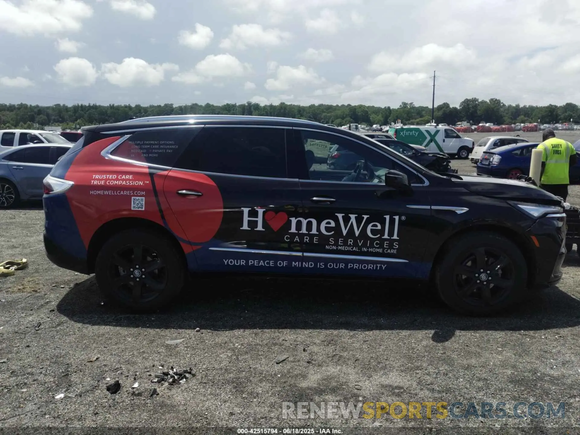 13 Photograph of a damaged car 5GAERBKW8PJ256949 BUICK ENCLAVE 2023