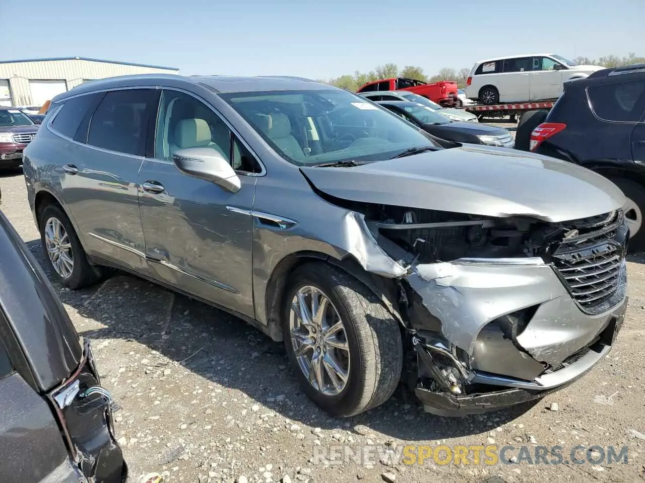4 Photograph of a damaged car 5GAERBKW9PJ191450 BUICK ENCLAVE 2023