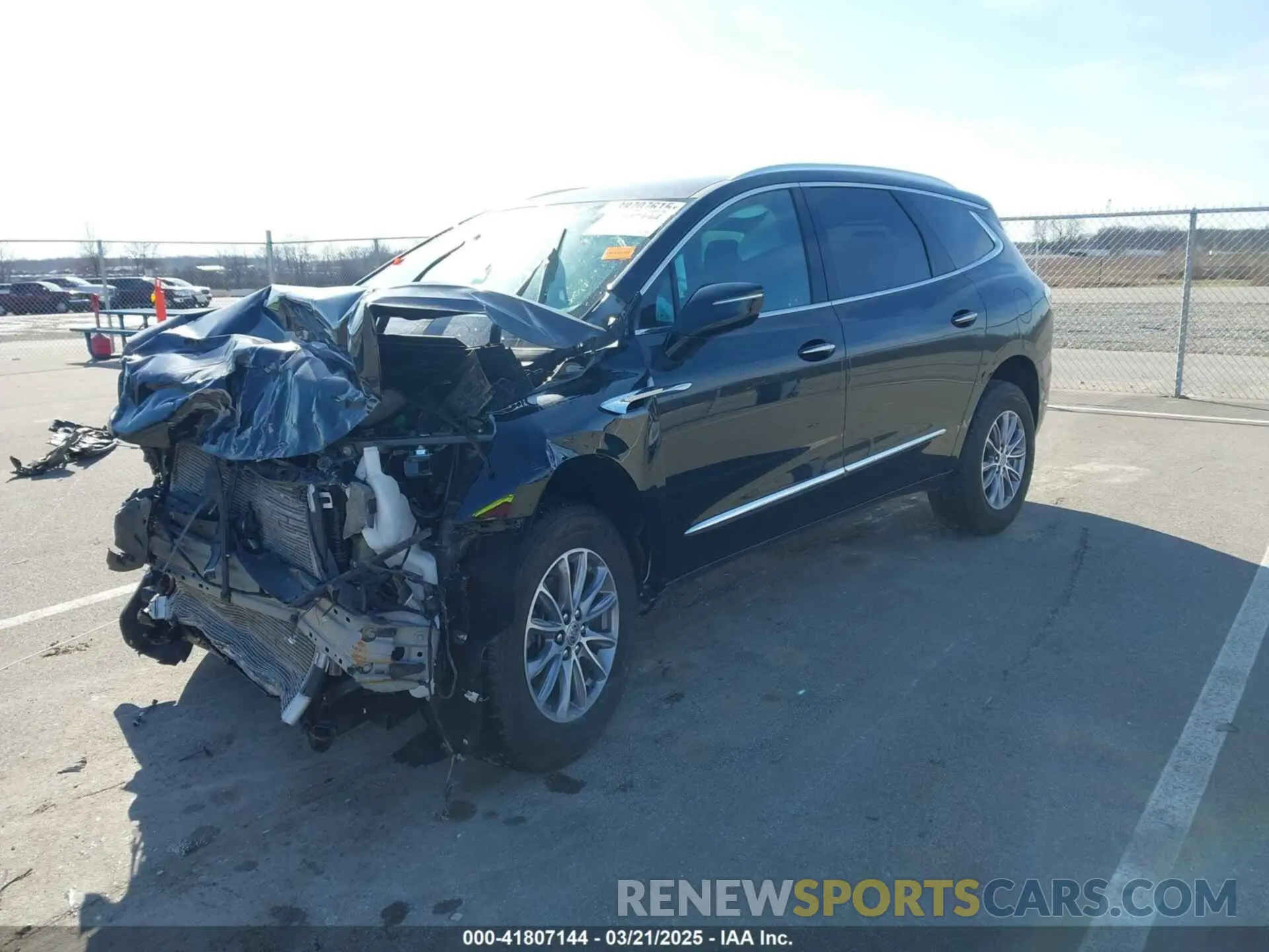 2 Photograph of a damaged car 5GAEVAKW1PJ235687 BUICK ENCLAVE 2023
