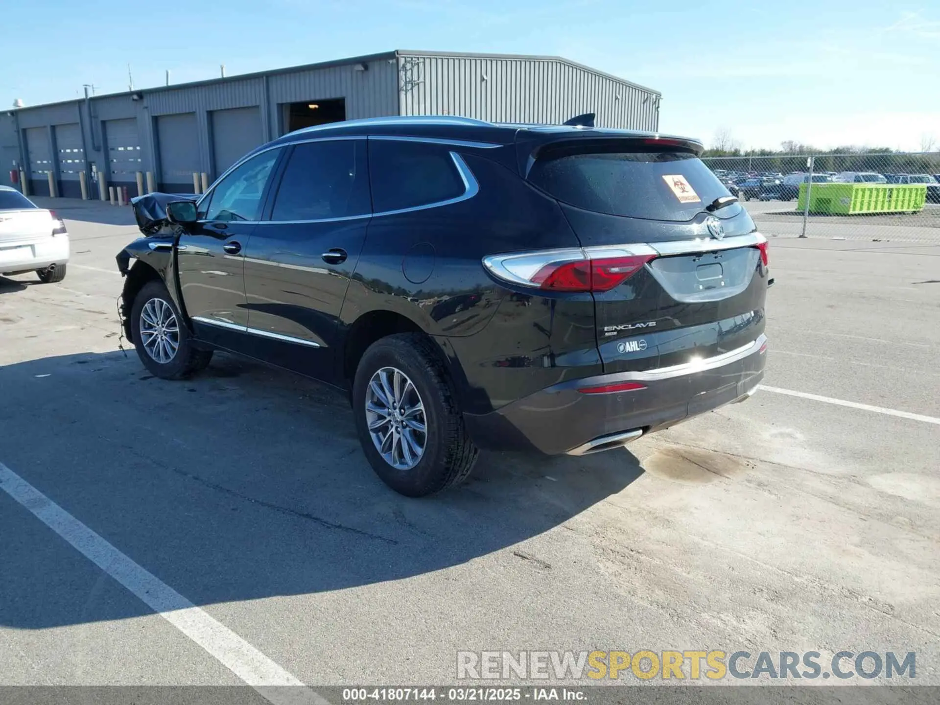 3 Photograph of a damaged car 5GAEVAKW1PJ235687 BUICK ENCLAVE 2023