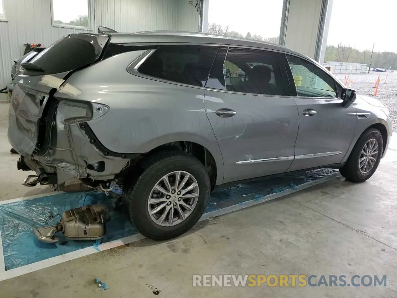 3 Photograph of a damaged car 5GAEVAKW1PJ255387 BUICK ENCLAVE 2023