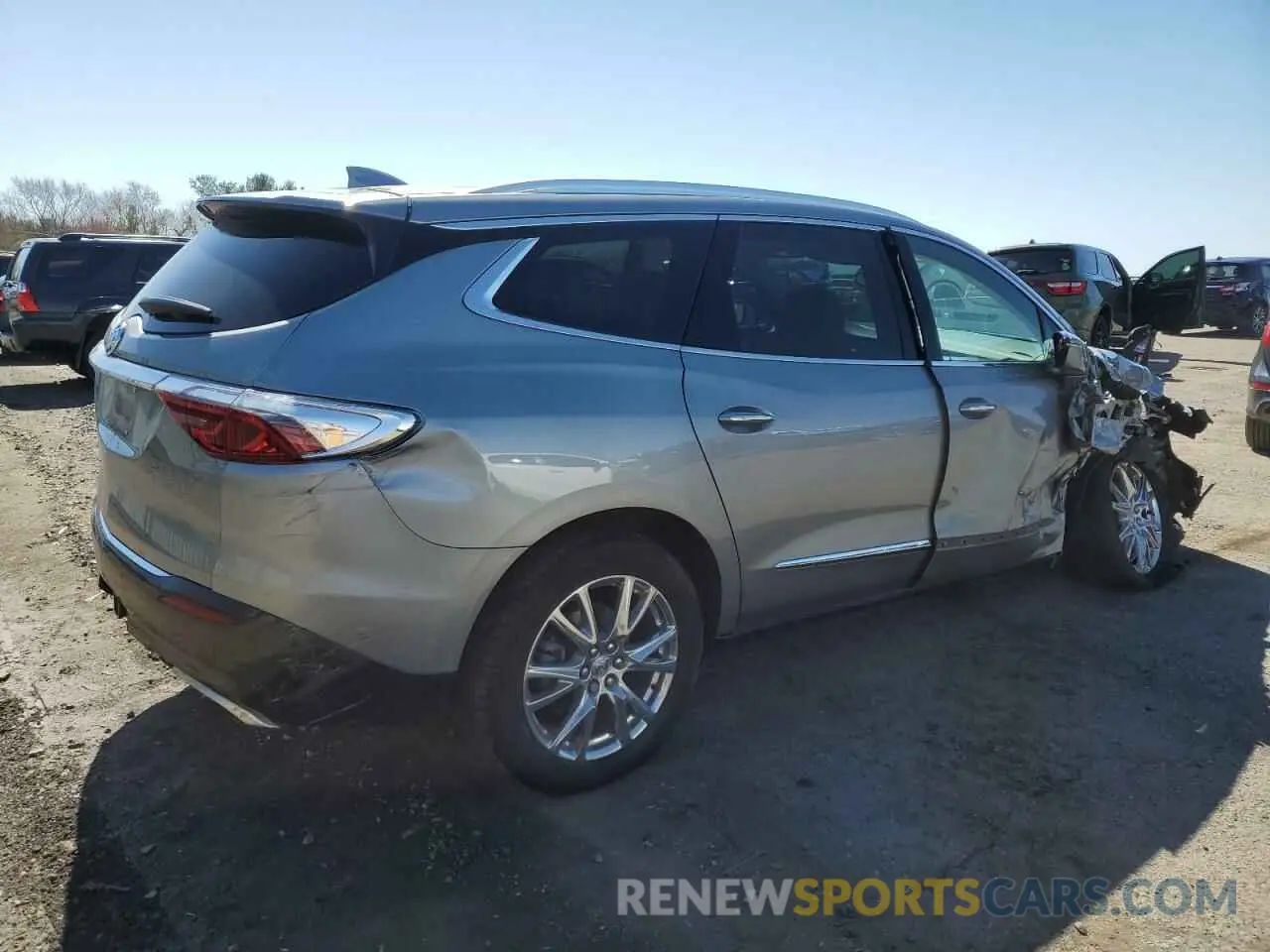 3 Фотография поврежденного автомобиля 5GAEVAKW2PJ108544 BUICK ENCLAVE 2023