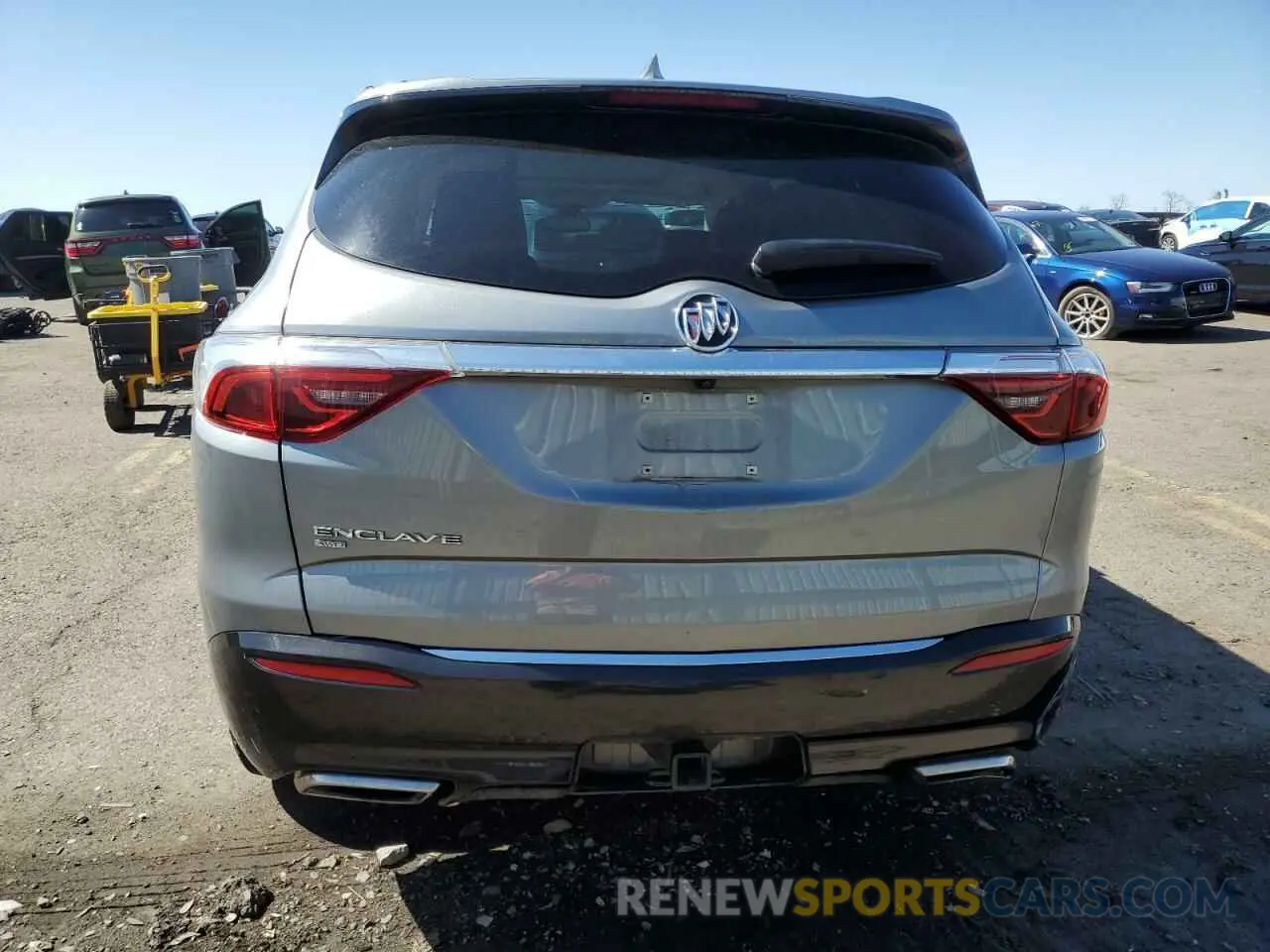 6 Фотография поврежденного автомобиля 5GAEVAKW2PJ108544 BUICK ENCLAVE 2023