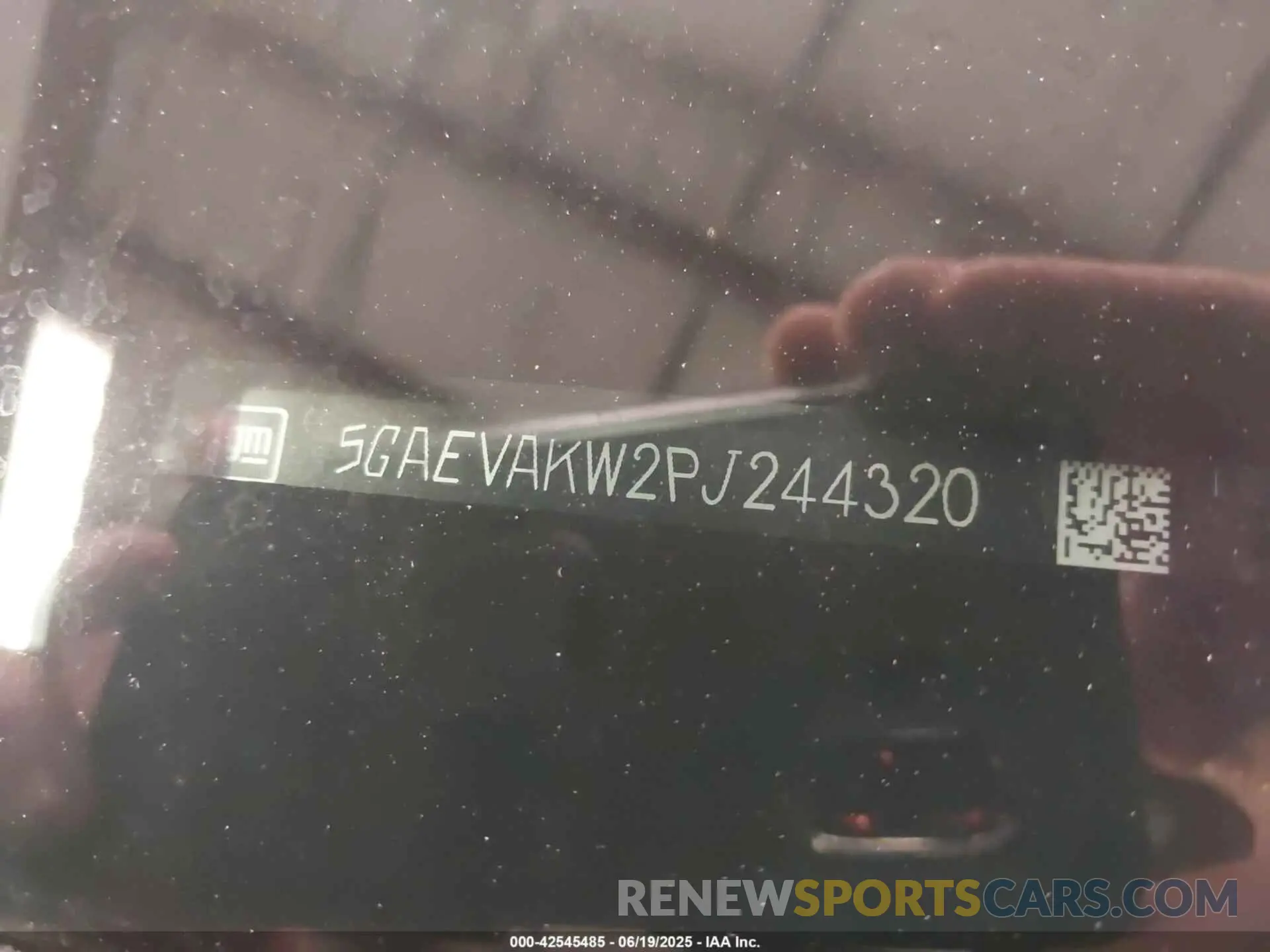 17 Photograph of a damaged car 5GAEVAKW2PJ244320 BUICK ENCLAVE 2023