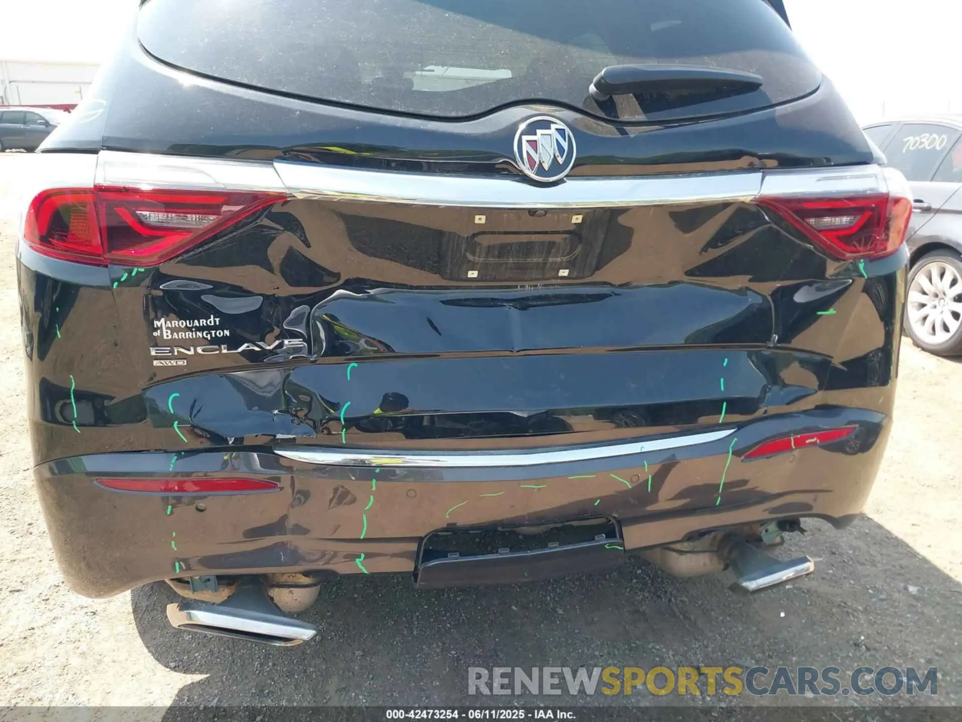 6 Photograph of a damaged car 5GAEVAKW5PJ162811 BUICK ENCLAVE 2023