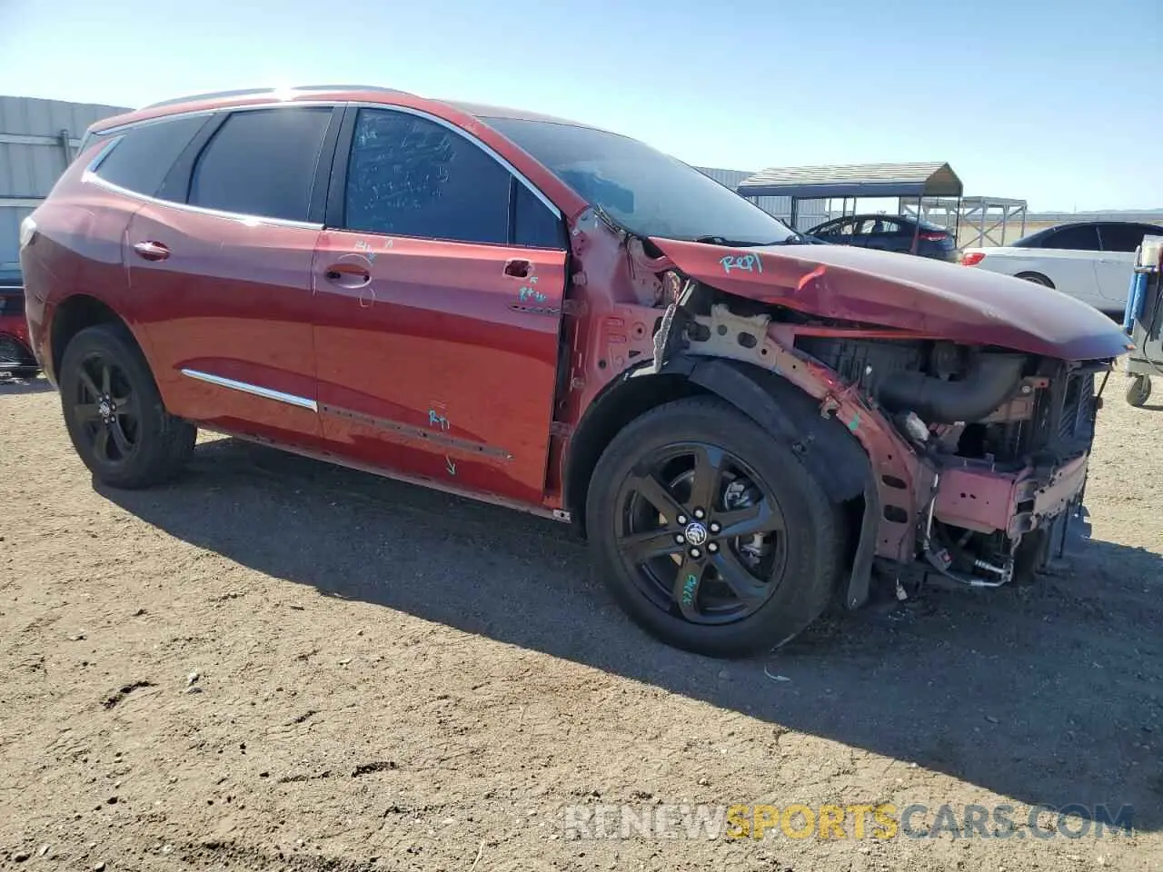 4 Photograph of a damaged car 5GAEVAKW9PJ214246 BUICK ENCLAVE 2023