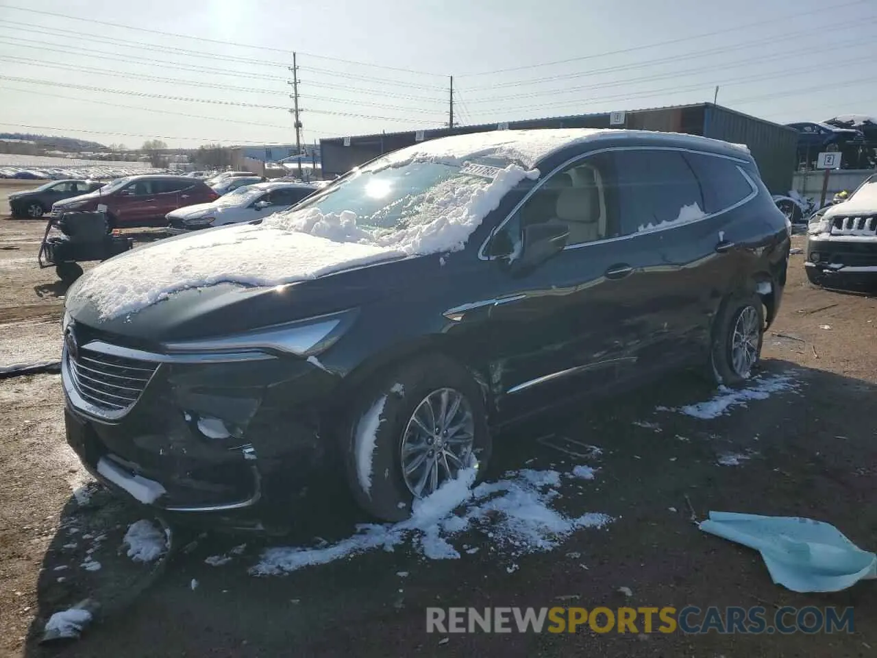 1 Фотография поврежденного автомобиля 5GAEVBKW1PJ184780 BUICK ENCLAVE 2023