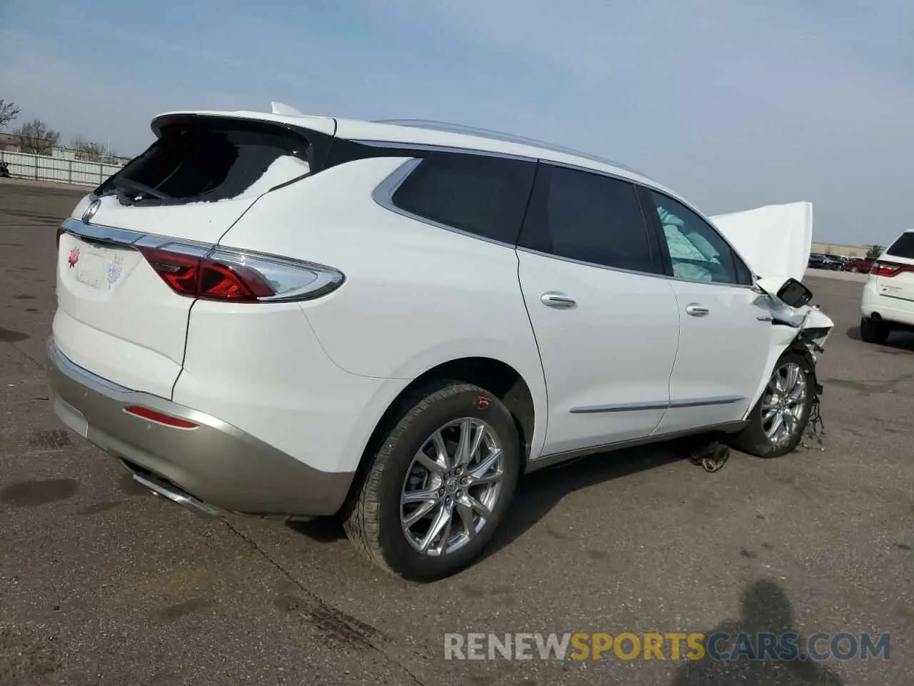3 Фотография поврежденного автомобиля 5GAEVBKW1PJ187386 BUICK ENCLAVE 2023