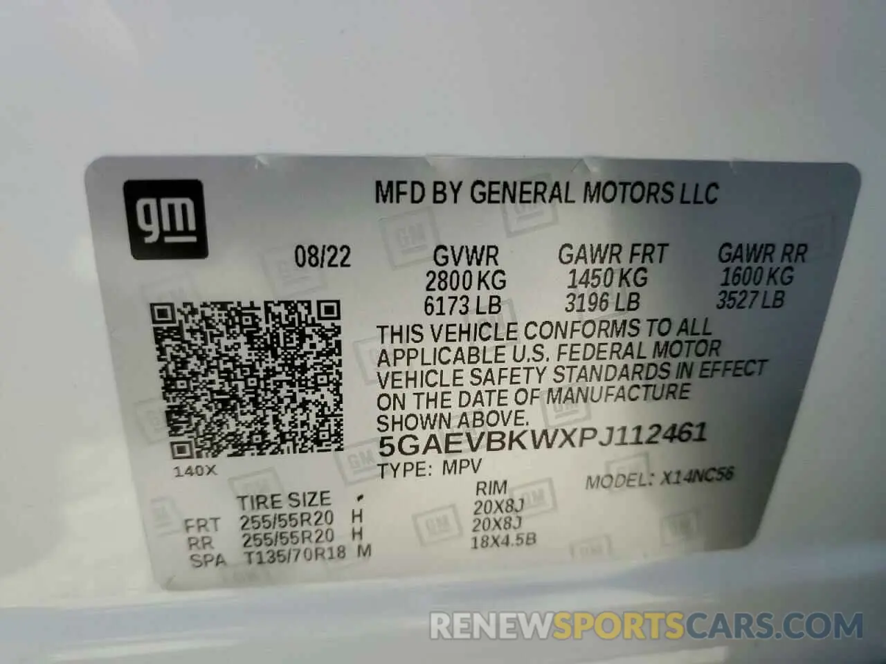 15 Фотография поврежденного автомобиля 5GAEVBKWXPJ112461 BUICK ENCLAVE 2023