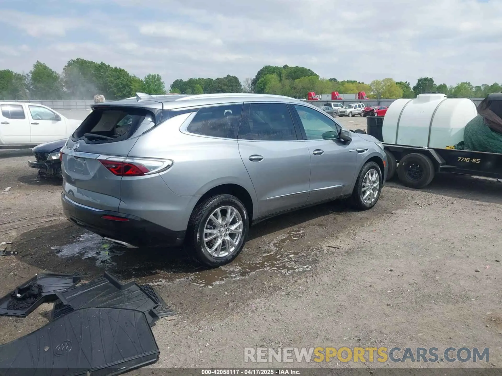 4 Фотография поврежденного автомобиля 5GAERCKW4RJ115191 BUICK ENCLAVE 2024