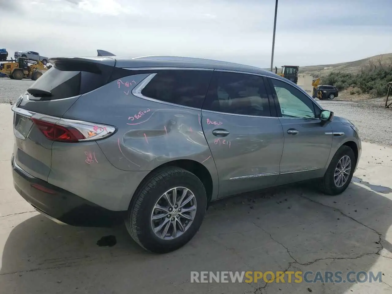 3 Фотография поврежденного автомобиля 5GAERCKWXRJ116975 BUICK ENCLAVE 2024
