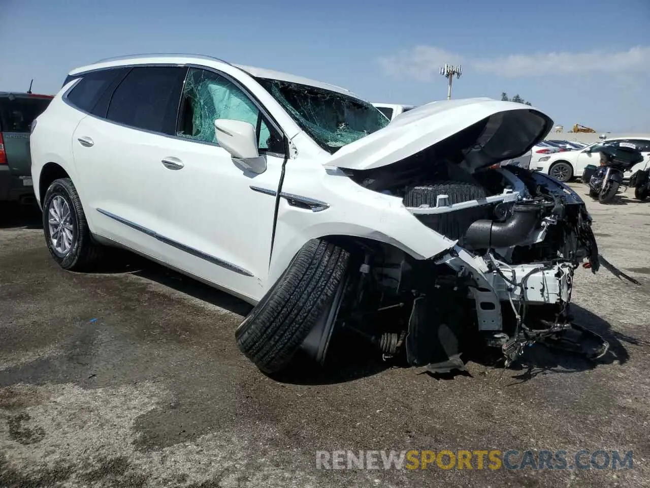 4 Фотография поврежденного автомобиля 5GAEVBKW1RJ124128 BUICK ENCLAVE 2024