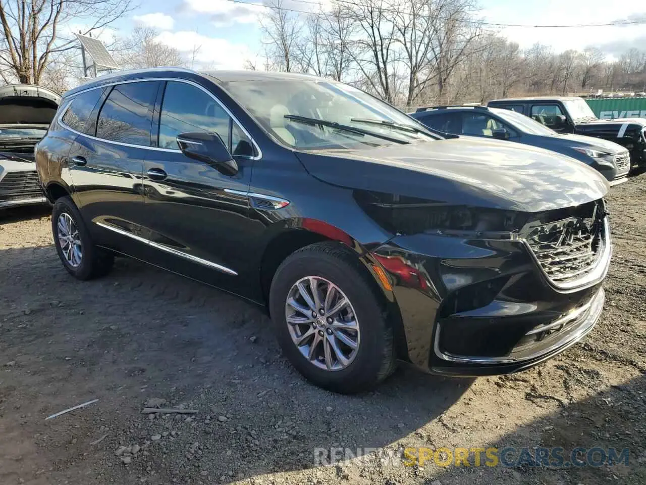 4 Фотография поврежденного автомобиля 5GAEVBKW3RJ128049 BUICK ENCLAVE 2024