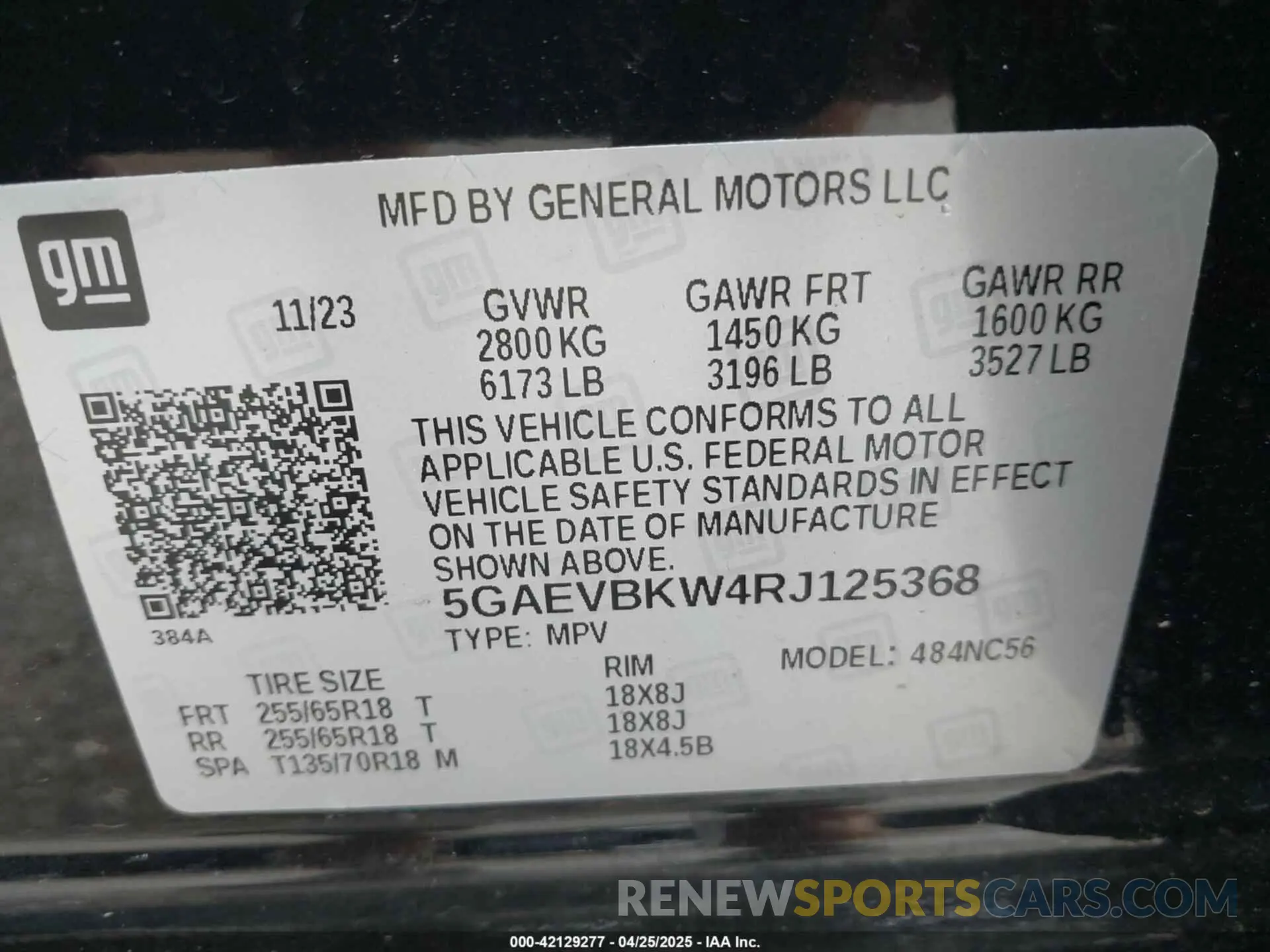 9 Photograph of a damaged car 5GAEVBKW4RJ125368 BUICK ENCLAVE 2024