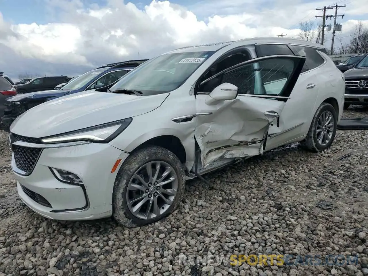 1 Photograph of a damaged car 5GAEVCKW0RJ120433 BUICK ENCLAVE 2024
