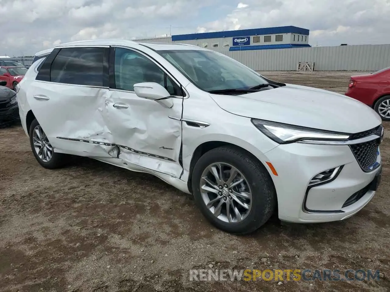 4 Фотография поврежденного автомобиля 5GAEVCKW3RJ133807 BUICK ENCLAVE 2024