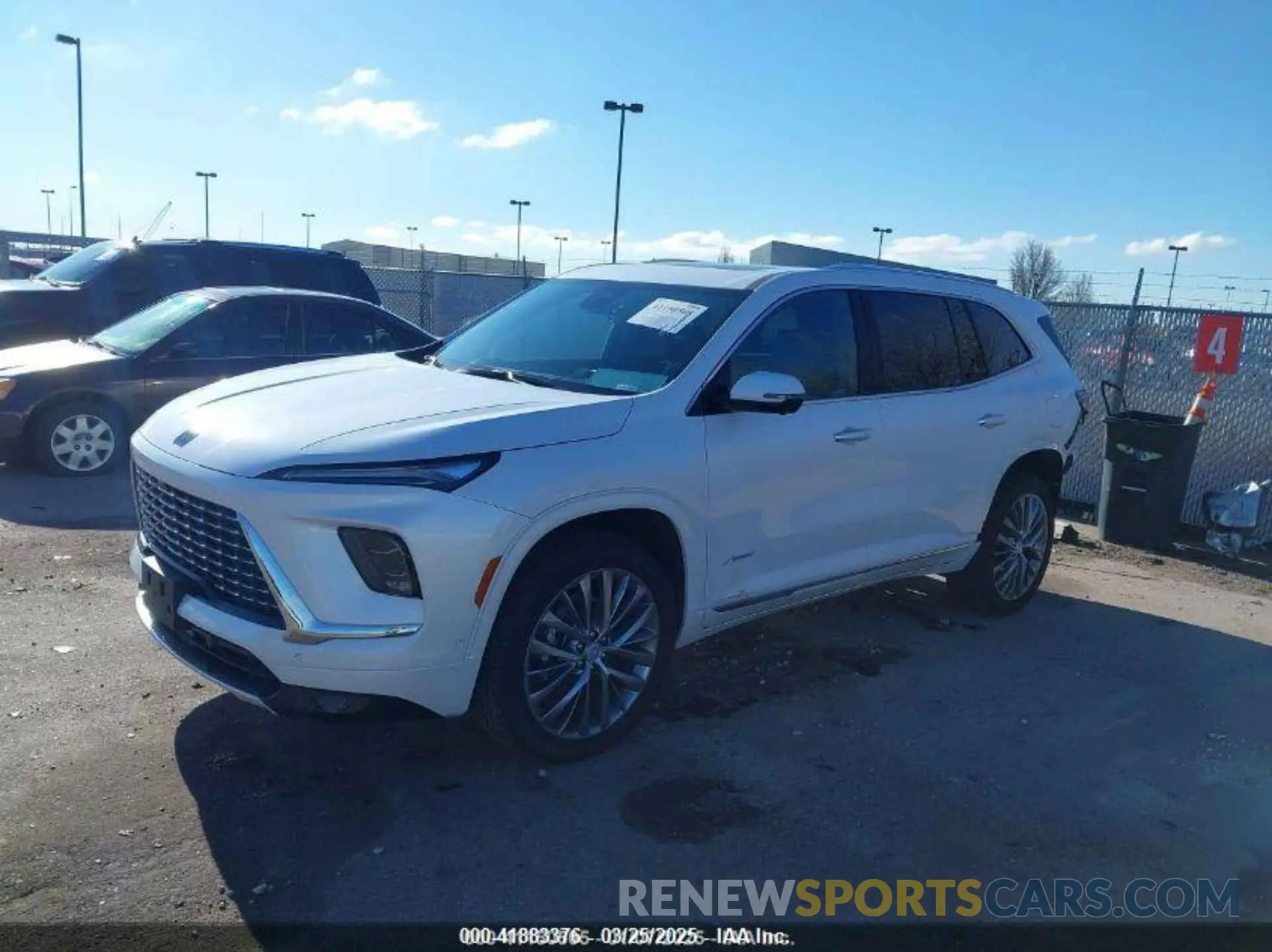 2 Photograph of a damaged car 5GAEVCRS5SJ107023 BUICK ENCLAVE 2025