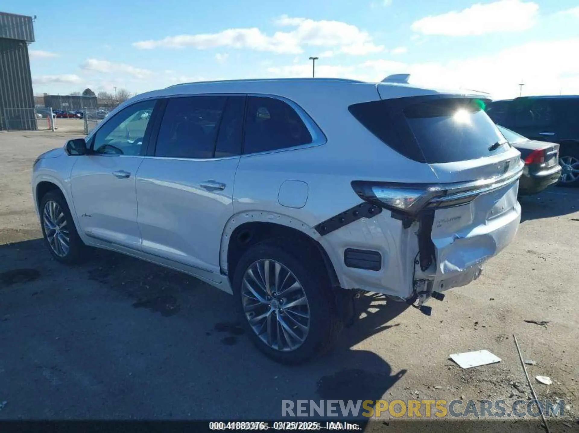 3 Photograph of a damaged car 5GAEVCRS5SJ107023 BUICK ENCLAVE 2025