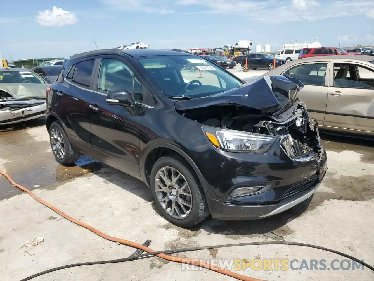 4 Фотография поврежденного автомобиля KL4CJ1SB2KB710369 BUICK ENCORE 2019