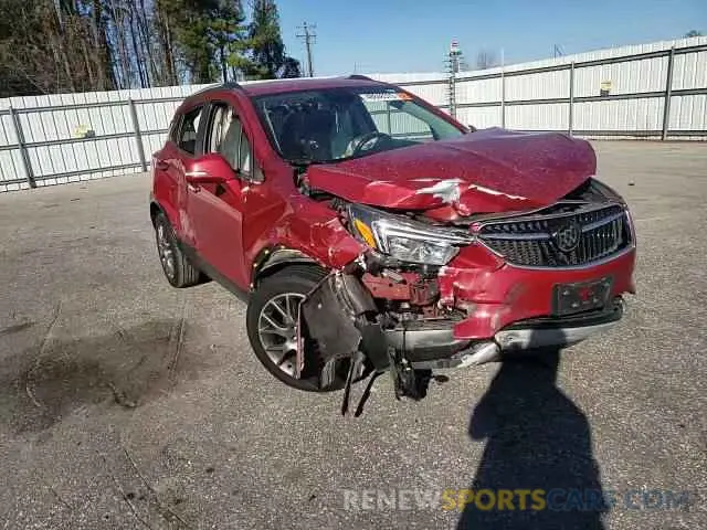 11 Фотография поврежденного автомобиля KL4CJ1SB2KB764657 BUICK ENCORE 2019
