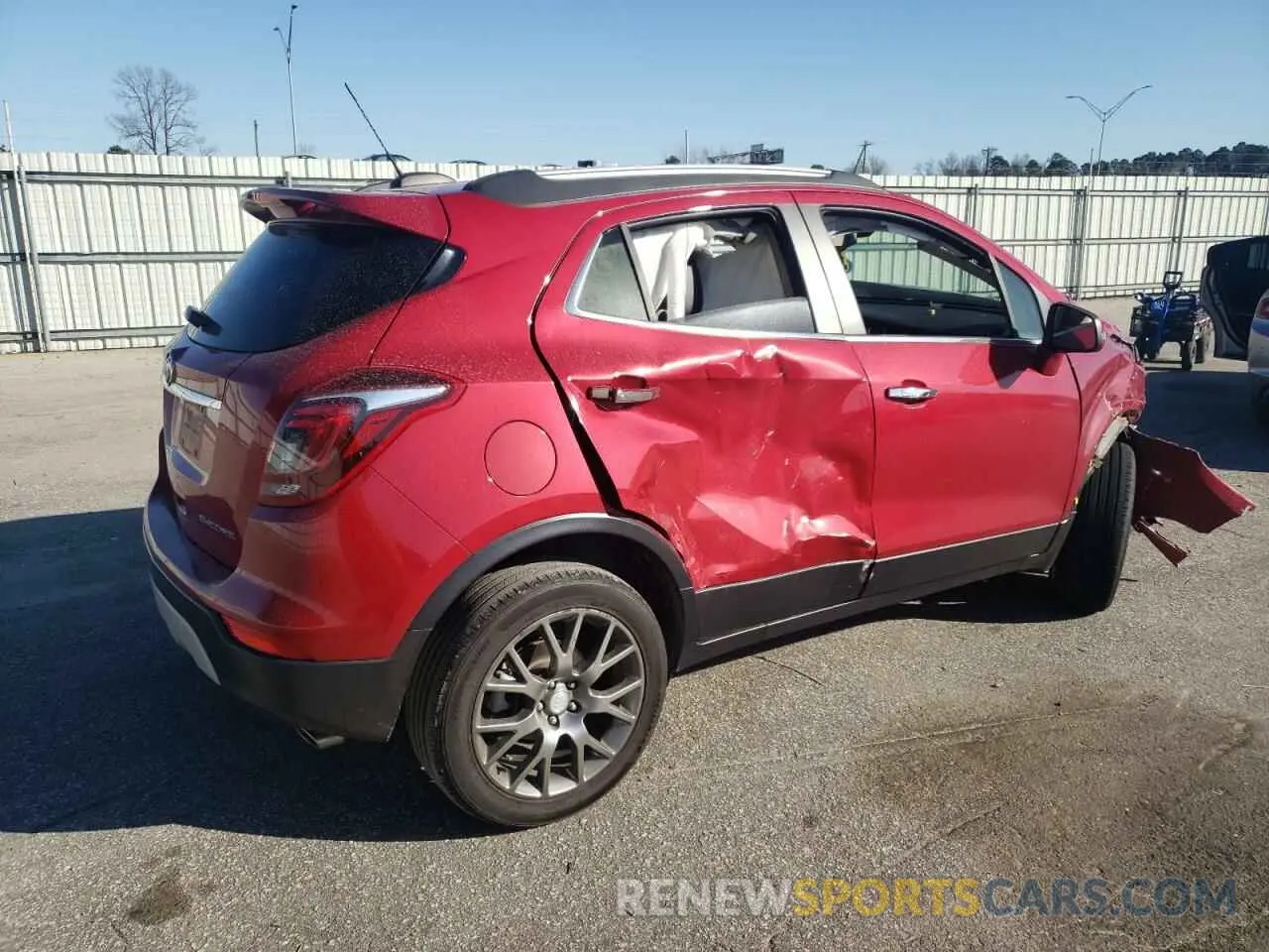 3 Фотография поврежденного автомобиля KL4CJ1SB2KB764657 BUICK ENCORE 2019