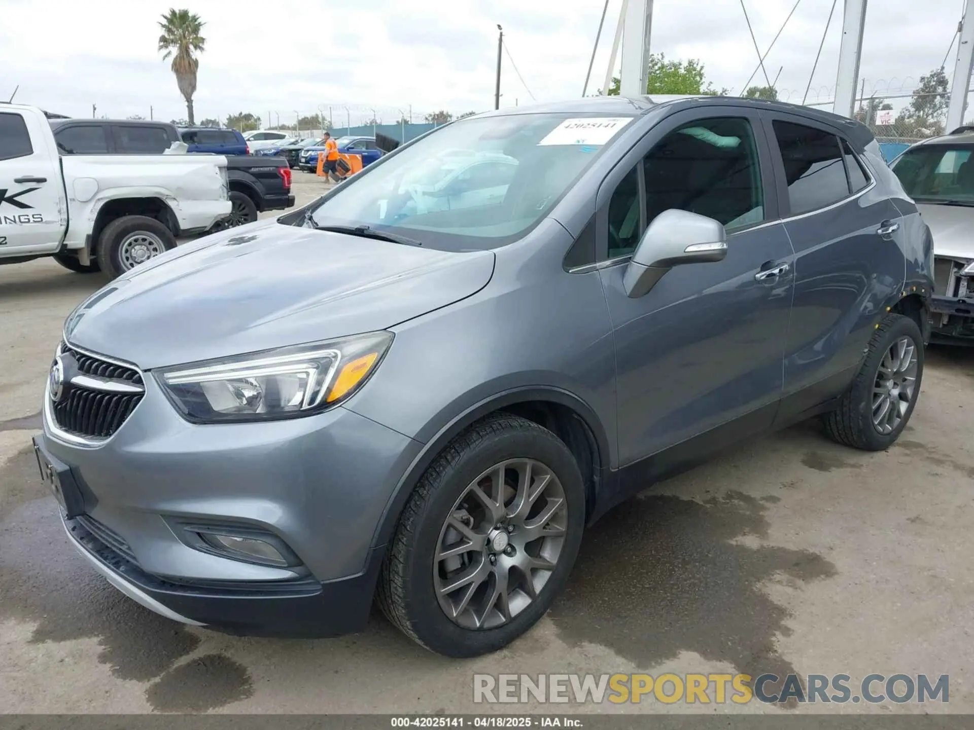 2 Photograph of a damaged car KL4CJ1SB3KB744708 BUICK ENCORE 2019