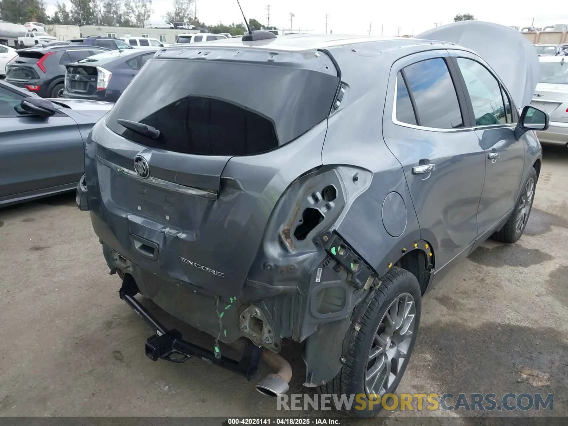 6 Photograph of a damaged car KL4CJ1SB3KB744708 BUICK ENCORE 2019