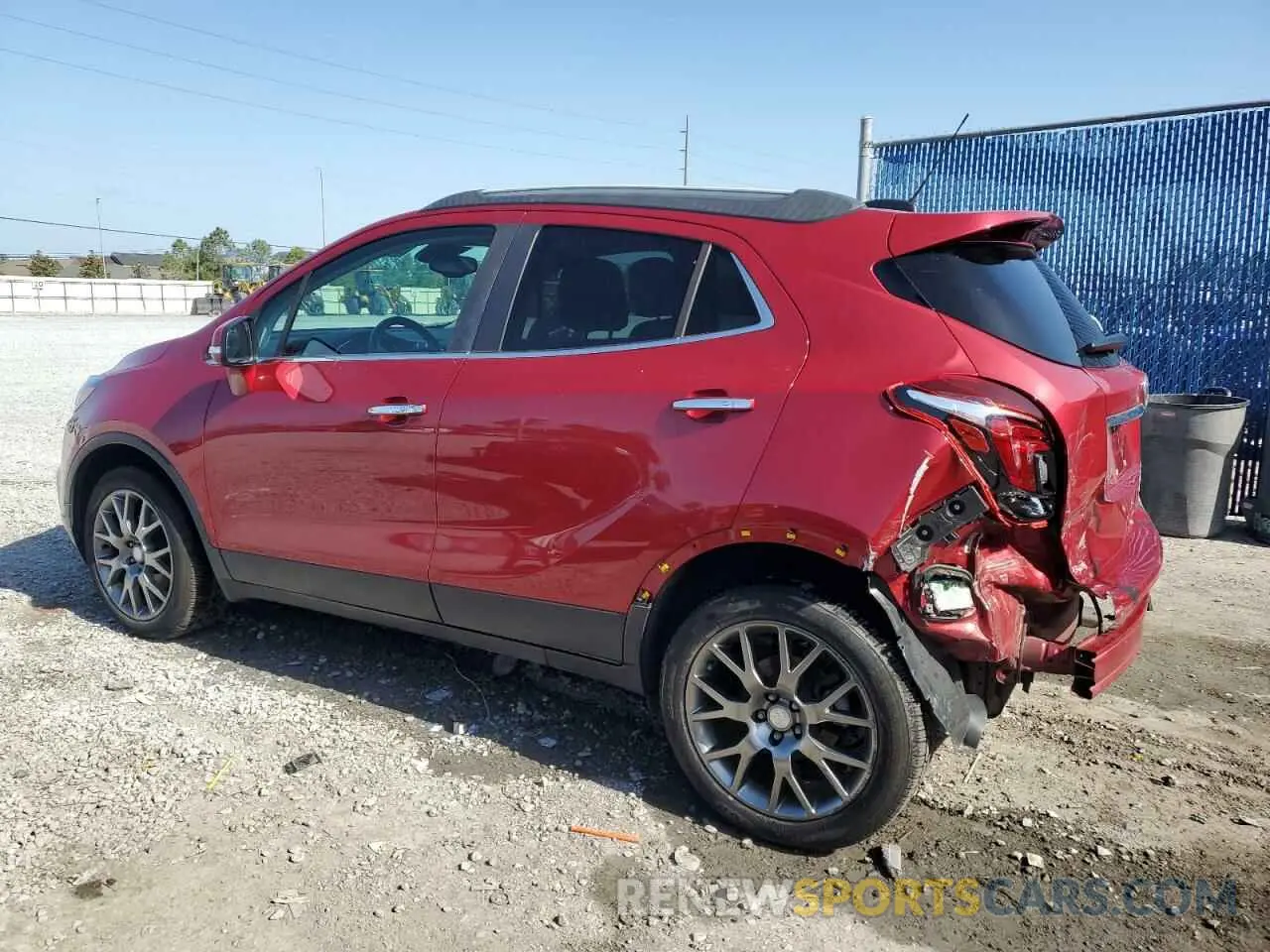 2 Photograph of a damaged car KL4CJ1SB3KB876822 BUICK ENCORE 2019