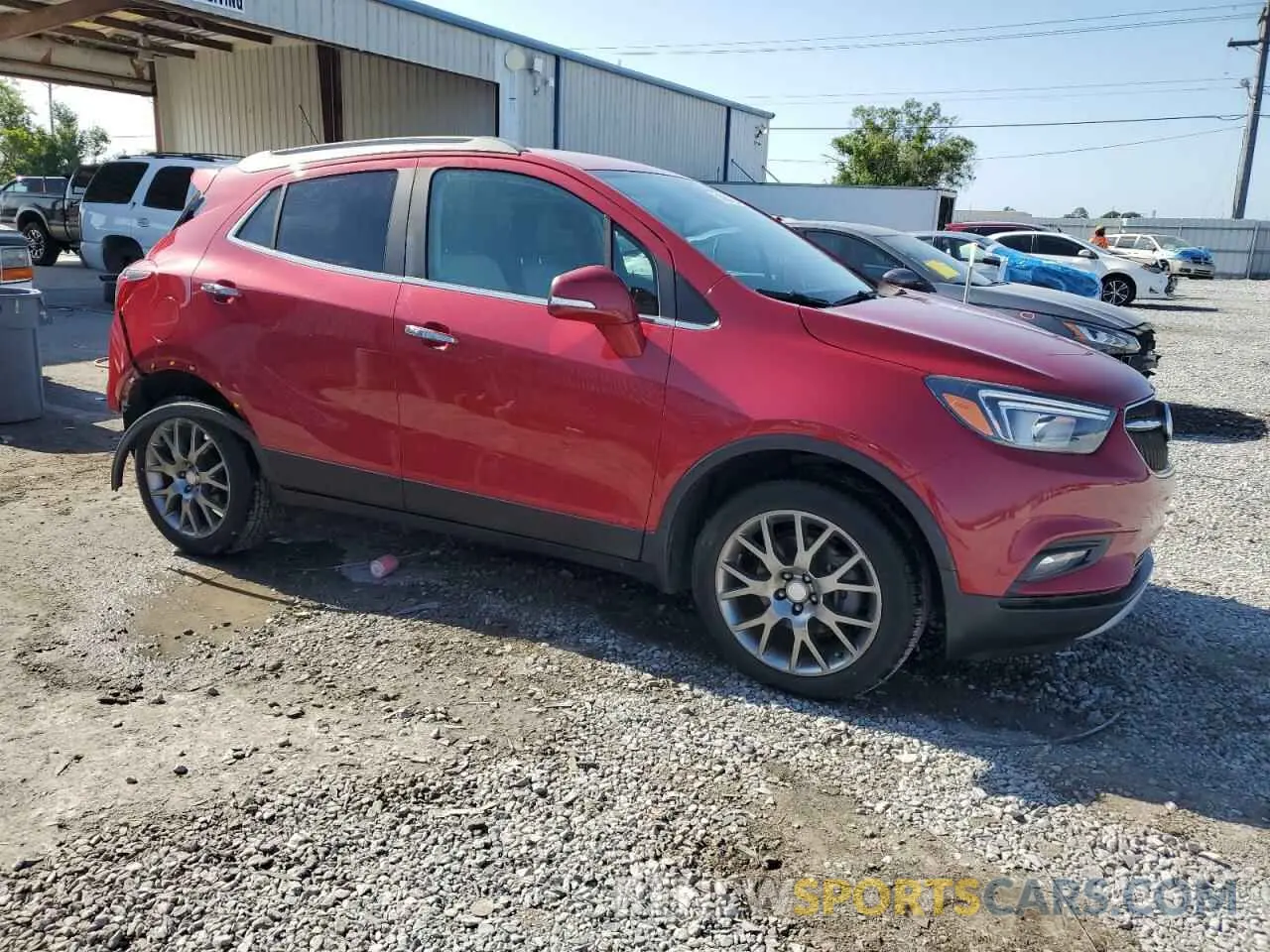 4 Photograph of a damaged car KL4CJ1SB3KB876822 BUICK ENCORE 2019
