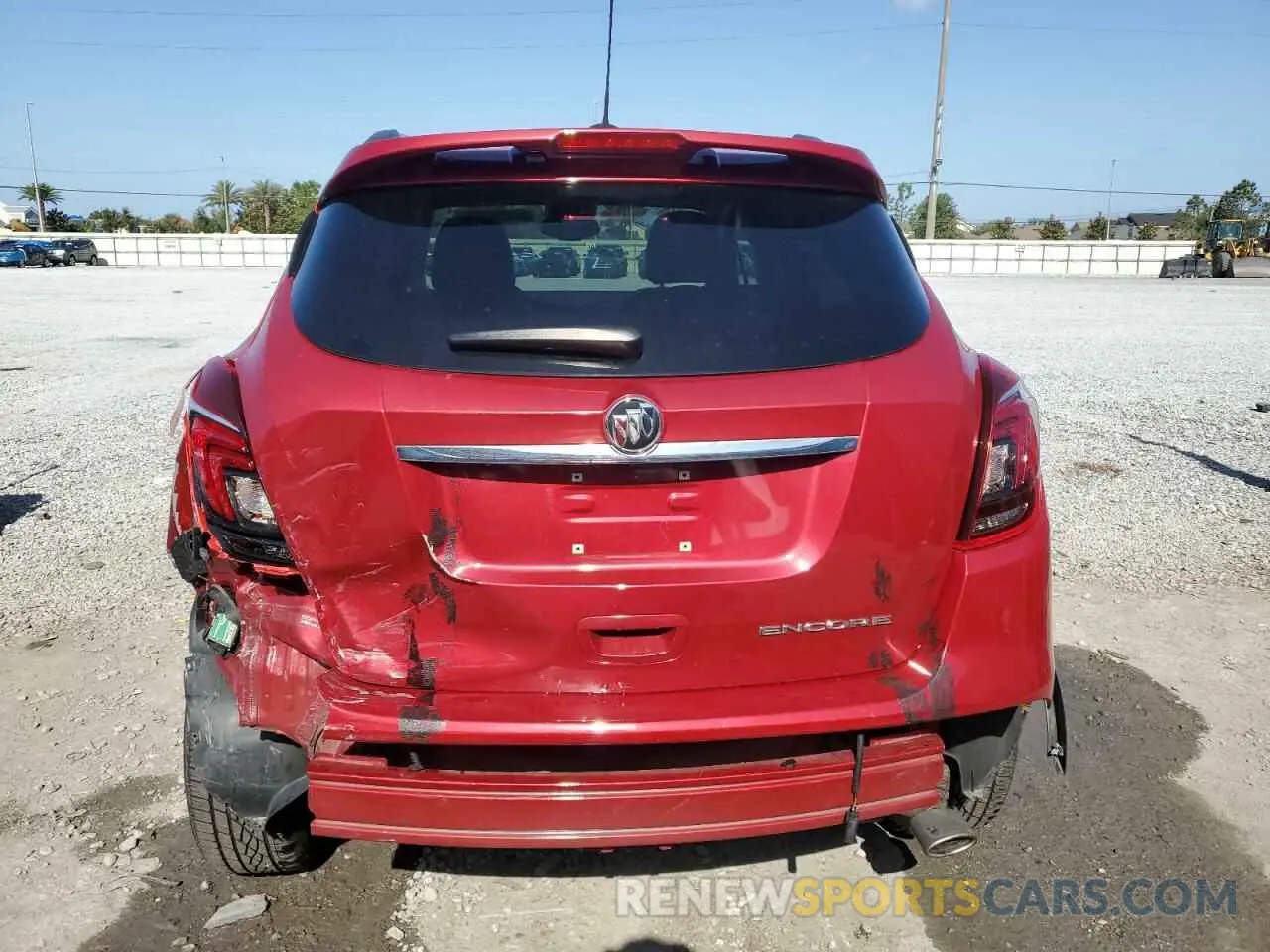 6 Photograph of a damaged car KL4CJ1SB3KB876822 BUICK ENCORE 2019