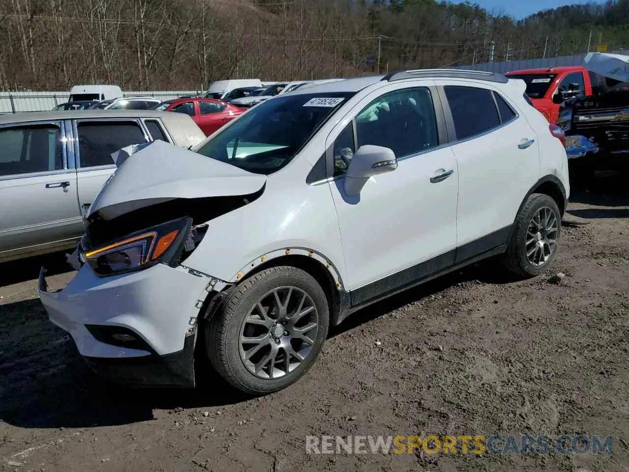 1 Photograph of a damaged car KL4CJ1SB3KB944911 BUICK ENCORE 2019