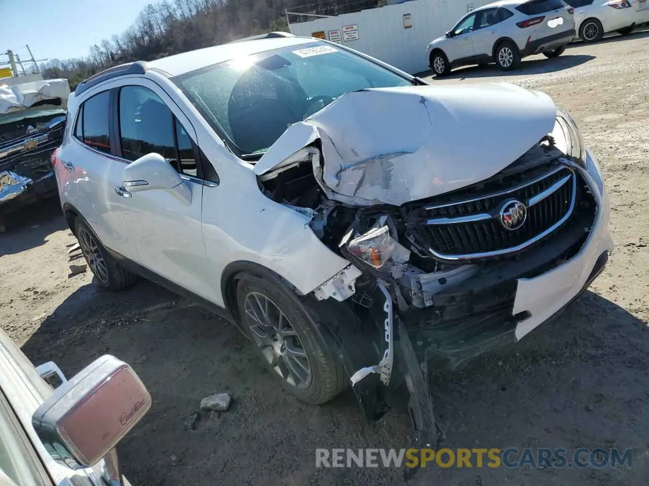 4 Photograph of a damaged car KL4CJ1SB3KB944911 BUICK ENCORE 2019
