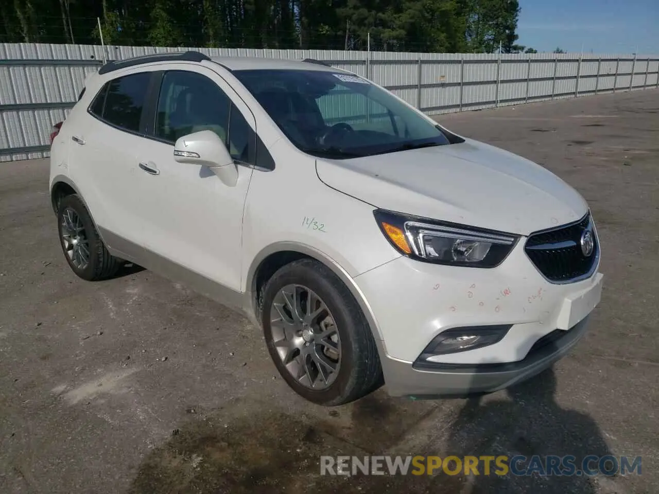 4 Photograph of a damaged car KL4CJ1SB4KB813048 BUICK ENCORE 2019
