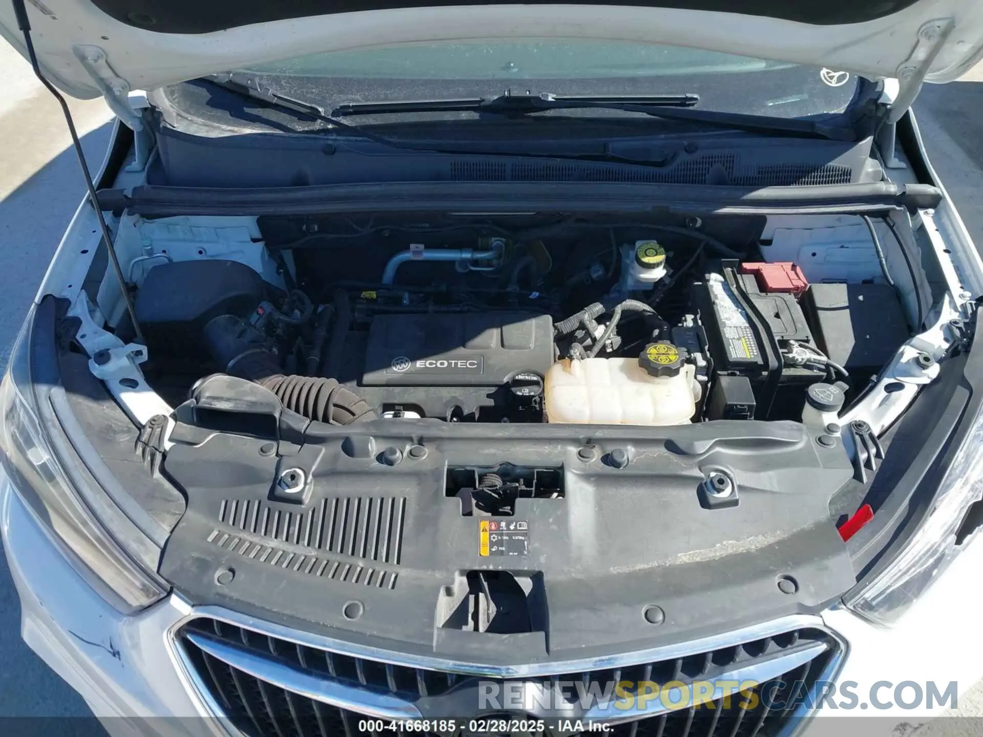 10 Photograph of a damaged car KL4CJ1SB7KB785150 BUICK ENCORE 2019