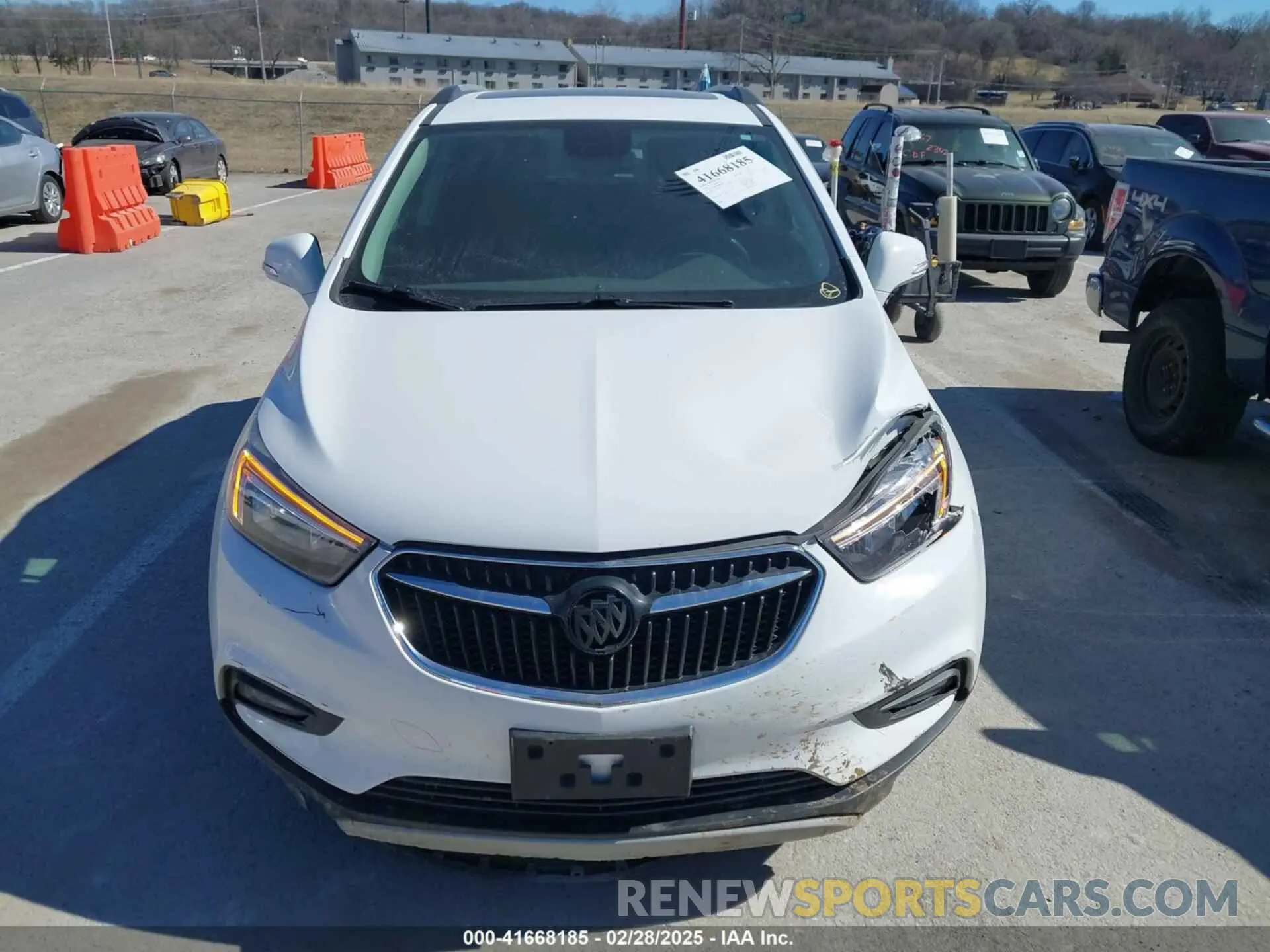 12 Photograph of a damaged car KL4CJ1SB7KB785150 BUICK ENCORE 2019