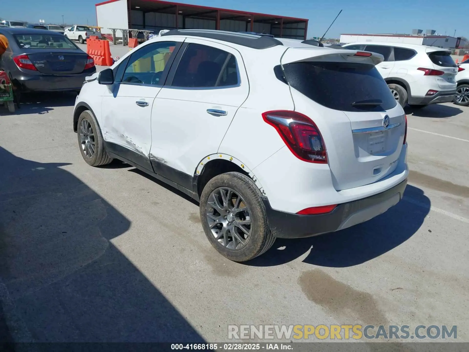 3 Photograph of a damaged car KL4CJ1SB7KB785150 BUICK ENCORE 2019